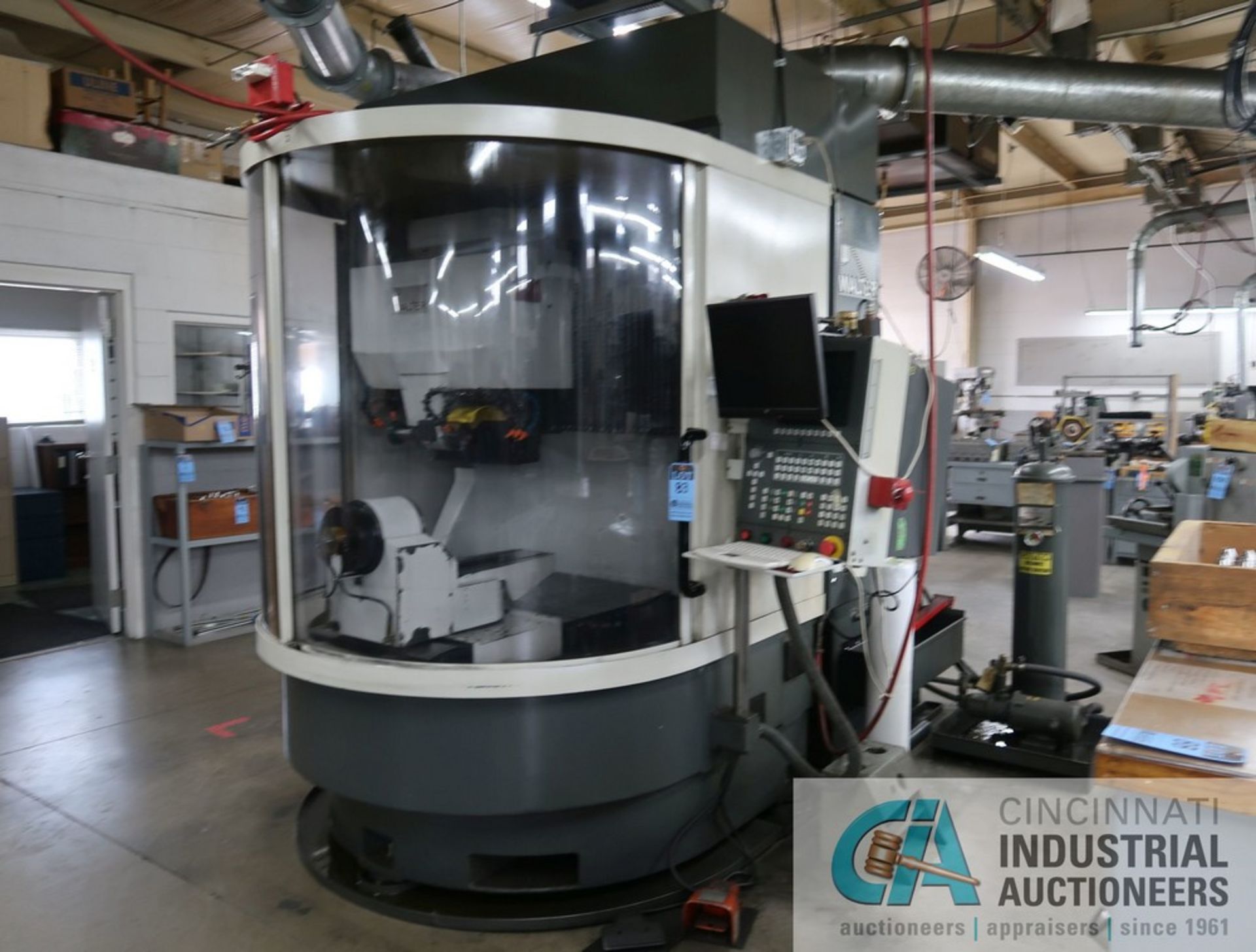 WALTER HELITRONIC POWER CNC TOOL AND CUTTER GRINDER; S/N 7048 (NEW 8-1999), WALTER HMC500 CONTROL,