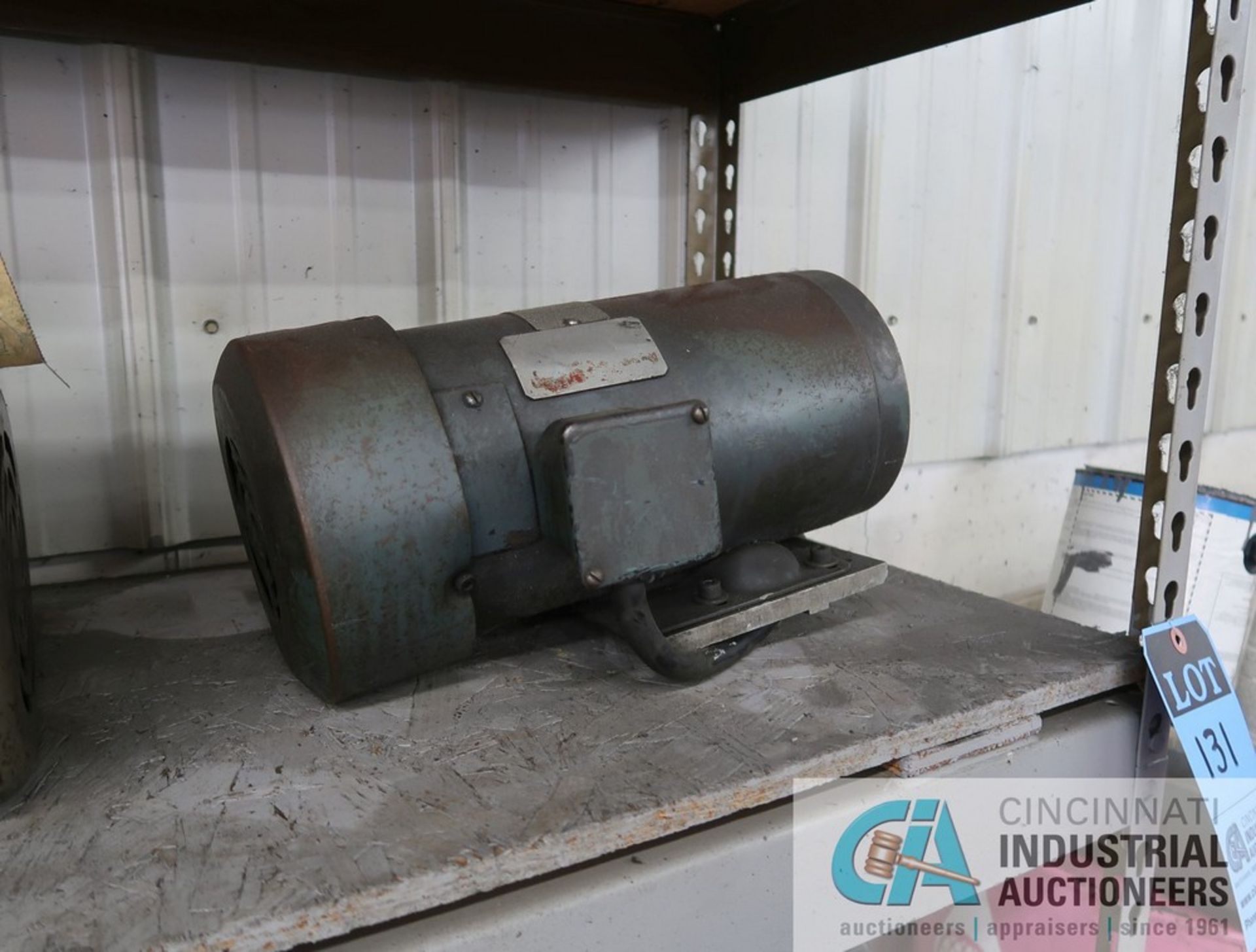 (LOT) USED ELECTRIC MOTORS WITH SHELVING - Image 3 of 6