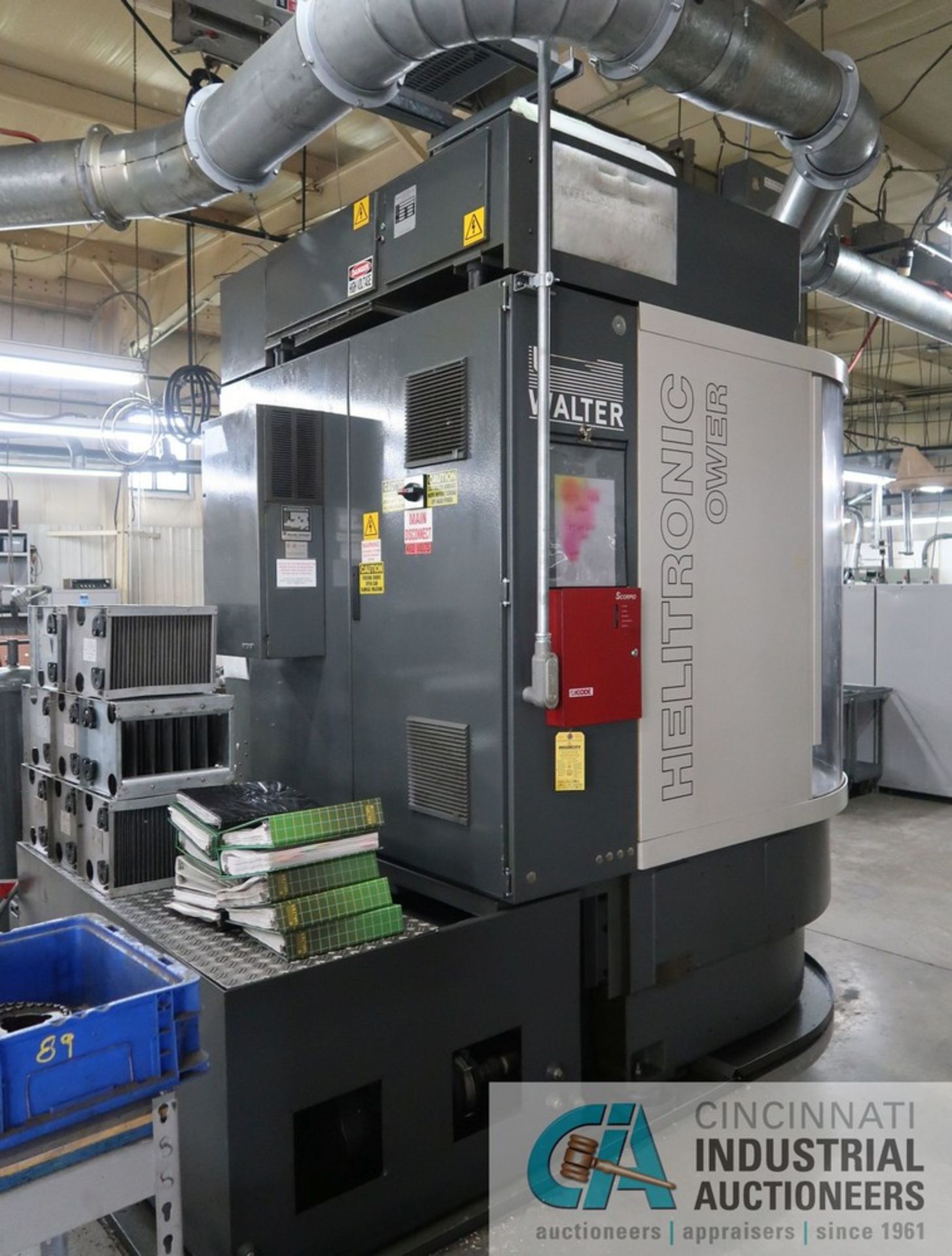 WALTER HELITRONIC POWER CNC TOOL AND CUTTER GRINDER; S/N 7048 (NEW 8-1999), WALTER HMC500 CONTROL, - Image 3 of 18