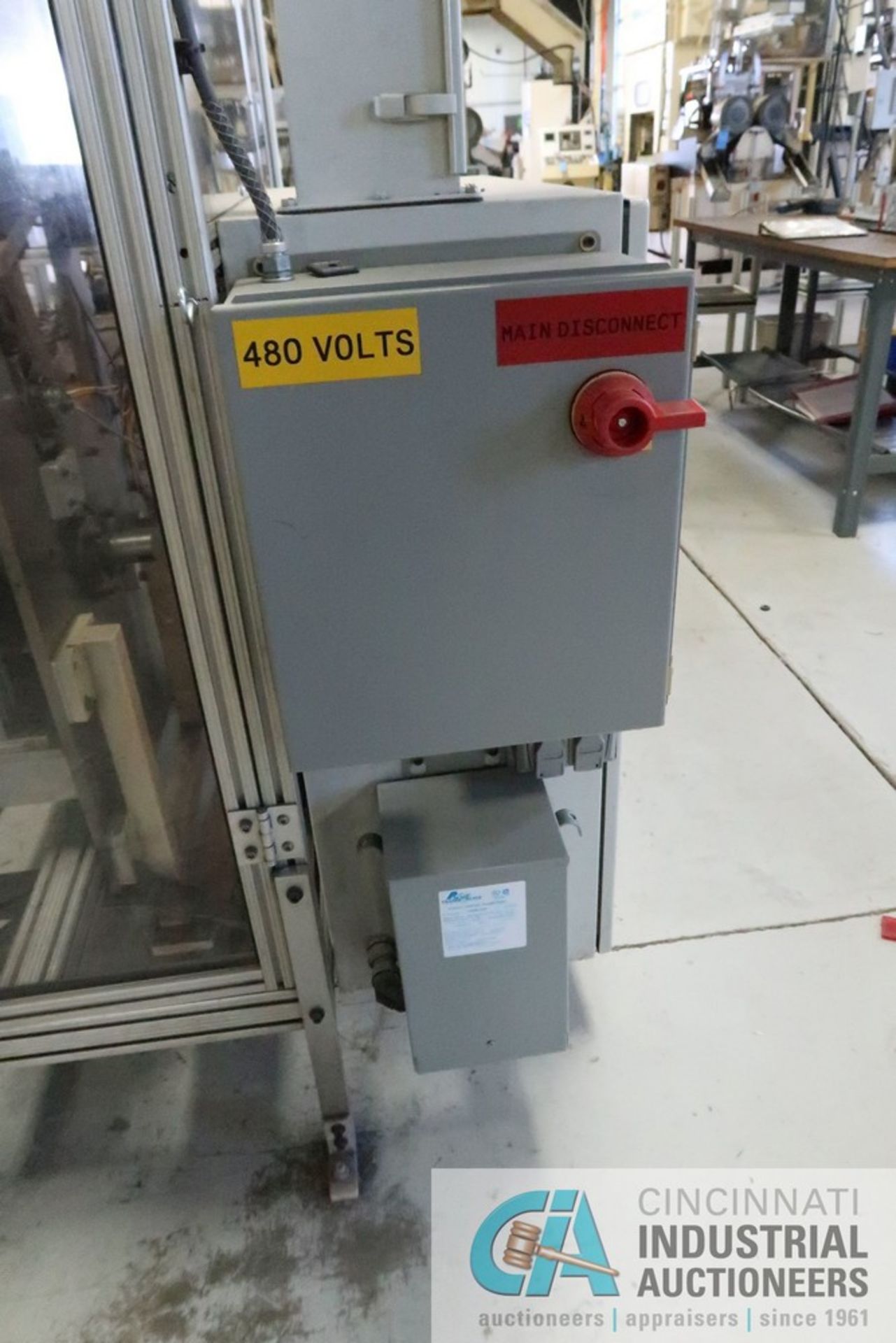 SHOP BUILT WIRE APPLICATION MACHINE WITH ALLEN BRADLEY PANEL VIEW PLUS 600 CONTROLS - Image 10 of 12