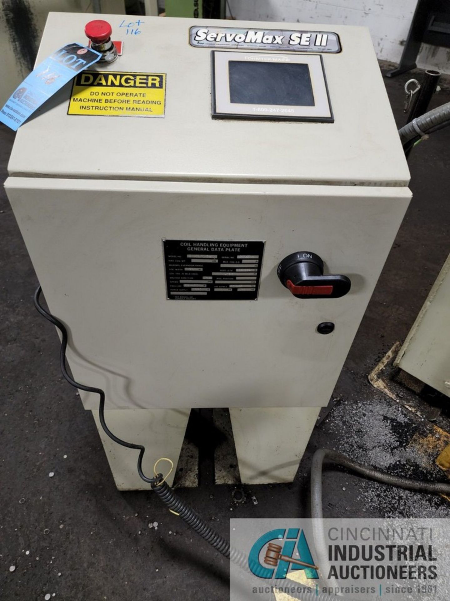 **COOPER WEYMOUTH SEVOMAX SEII SERVO-FEEDER **SUBJECT TO OVERALL BID AT LOT 119** - Image 5 of 7