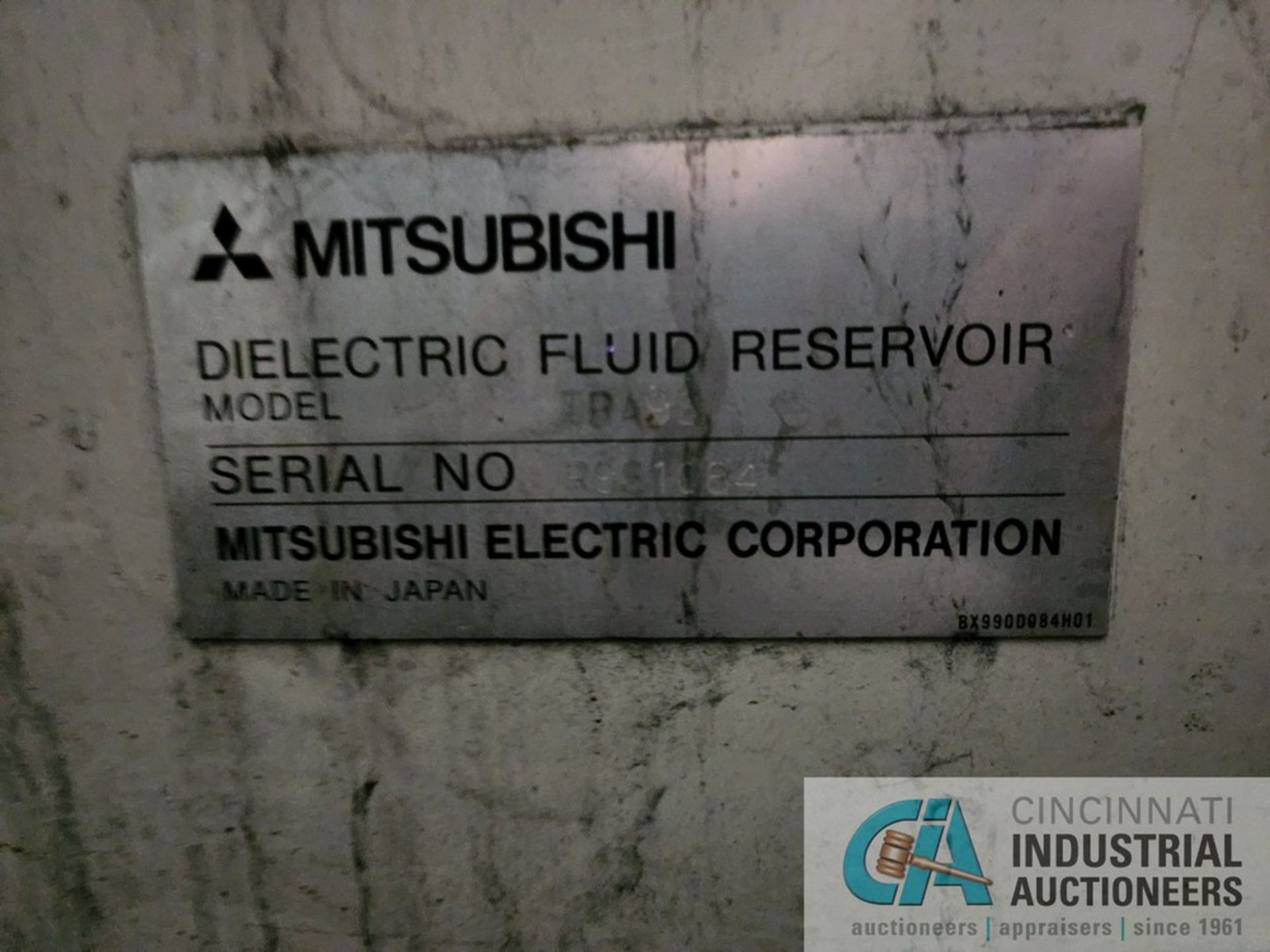 MITSUBISHI MODEL RA90 WIRE EDM; S/N 59R9S08-4 (2000 - OUT OF SERVICE) - Image 8 of 10