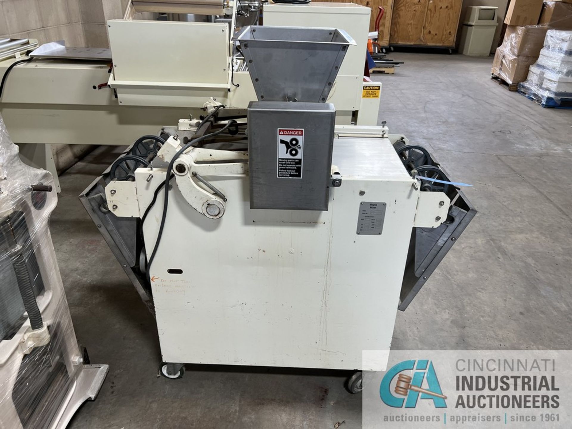 MAGNA MIXER MODEL 17F-SA4 COOKIE DEPOSITER; S/N 40963, 1/3 HP, 115 VOLT, 60 HZ, 1-PHASE - Image 2 of 8