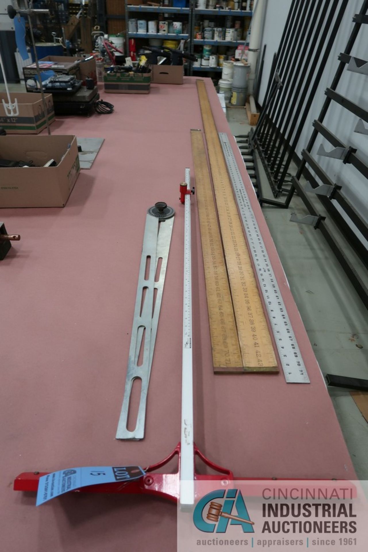 (LOT) MEASURING DEVISES