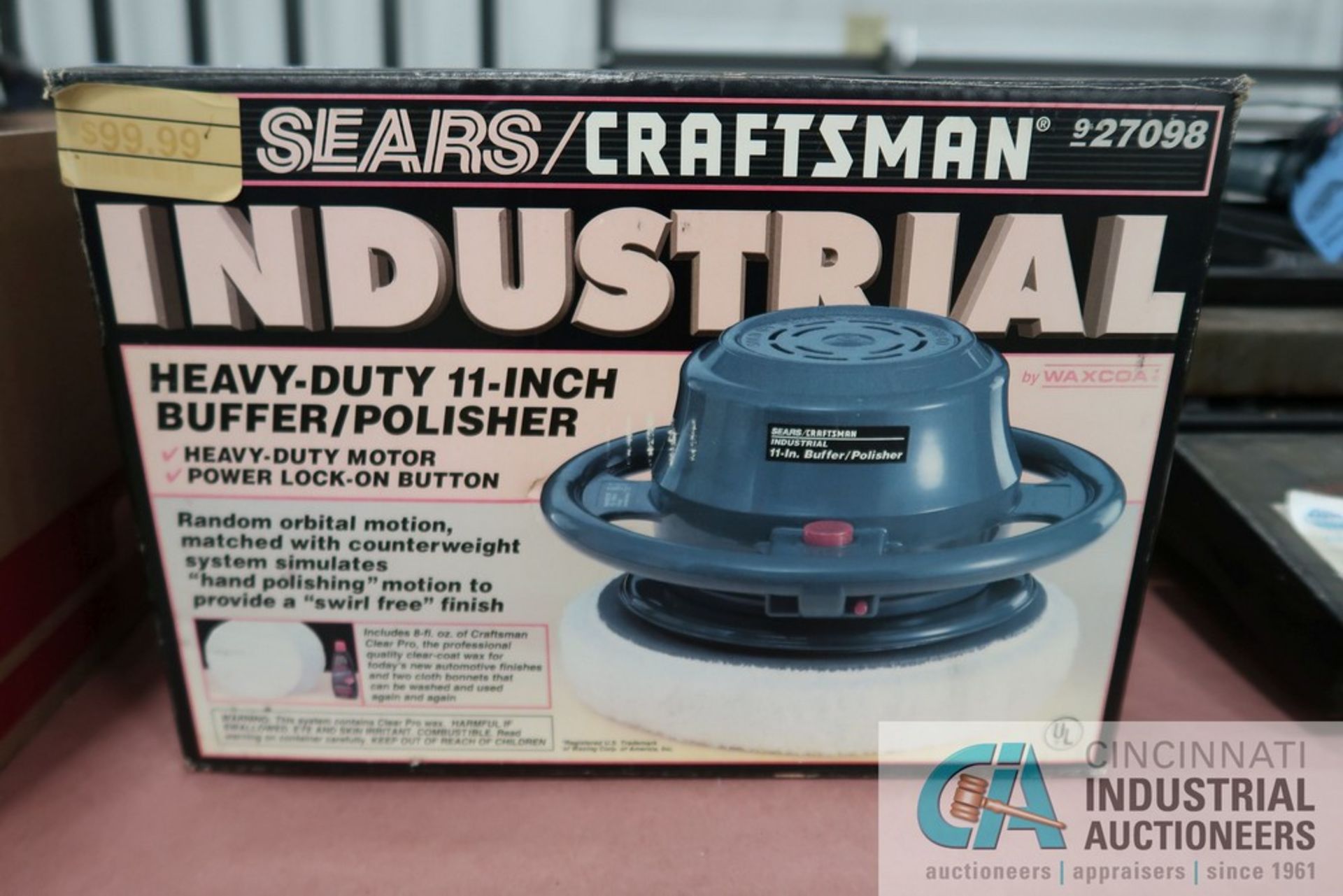 11" CRAFTSMAN ELECTRIC BUFFER / POLISHER - Image 2 of 2