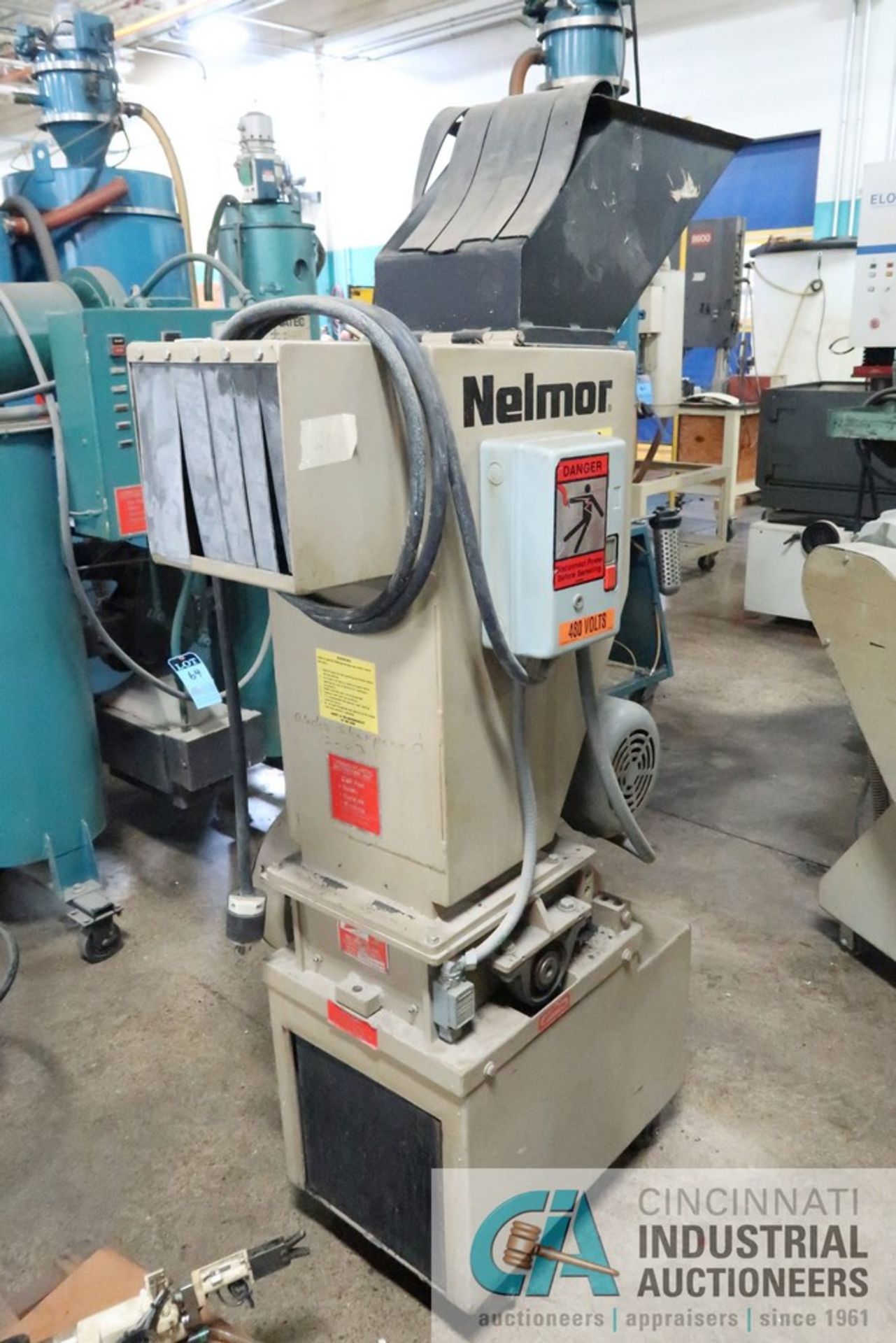 NELMOR MODEL G810M1 GRANULATOR; S/N 73045875, 5 HP - Image 2 of 4