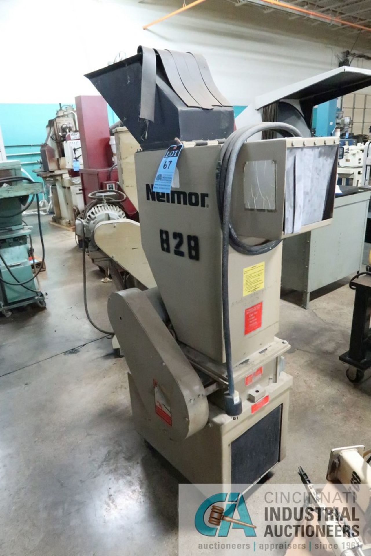 NELMOR MODEL G810M1 GRANULATOR; S/N 73045875, 5 HP