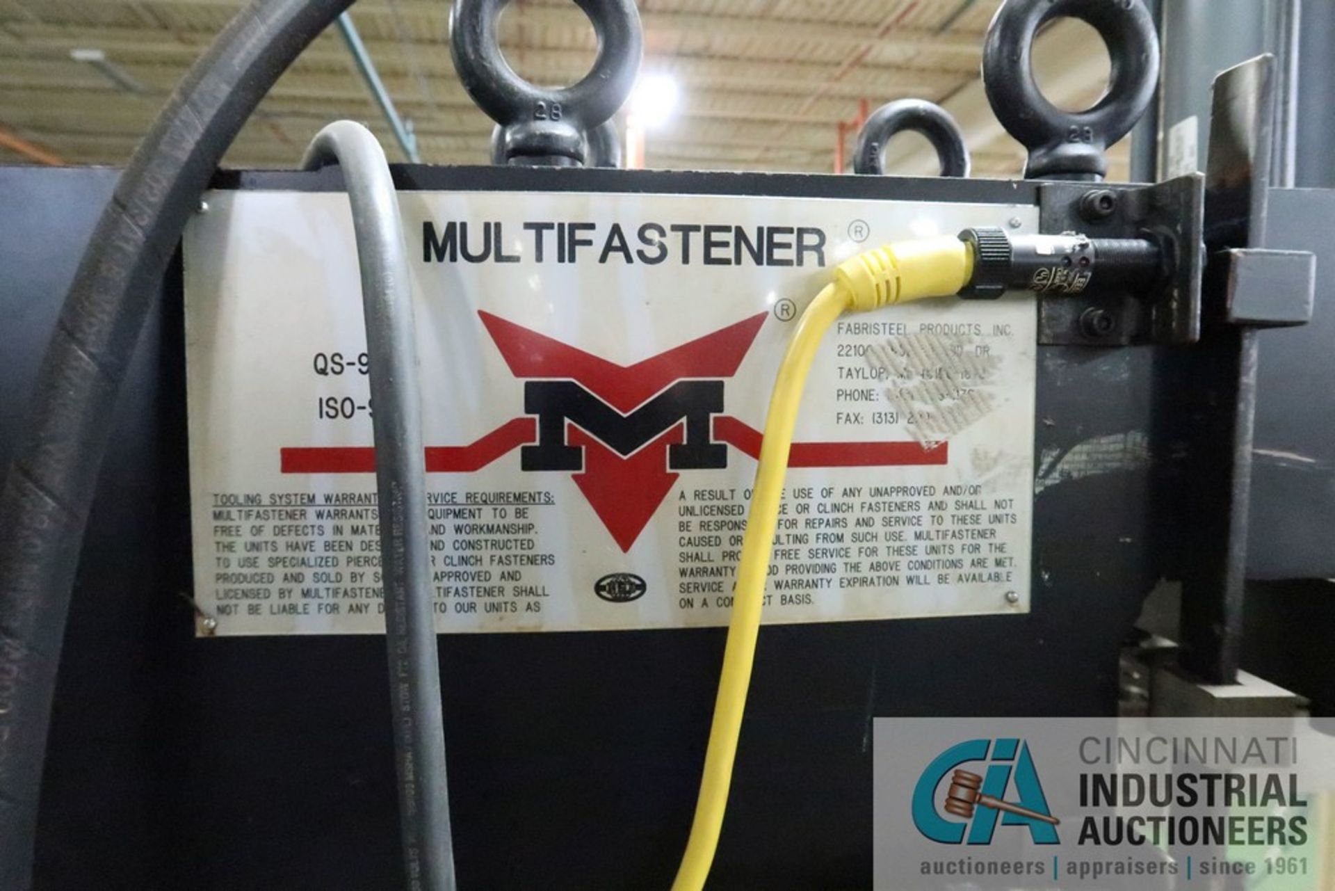 MULTIFASTENER HYDRAULIC PRESS - Image 6 of 6