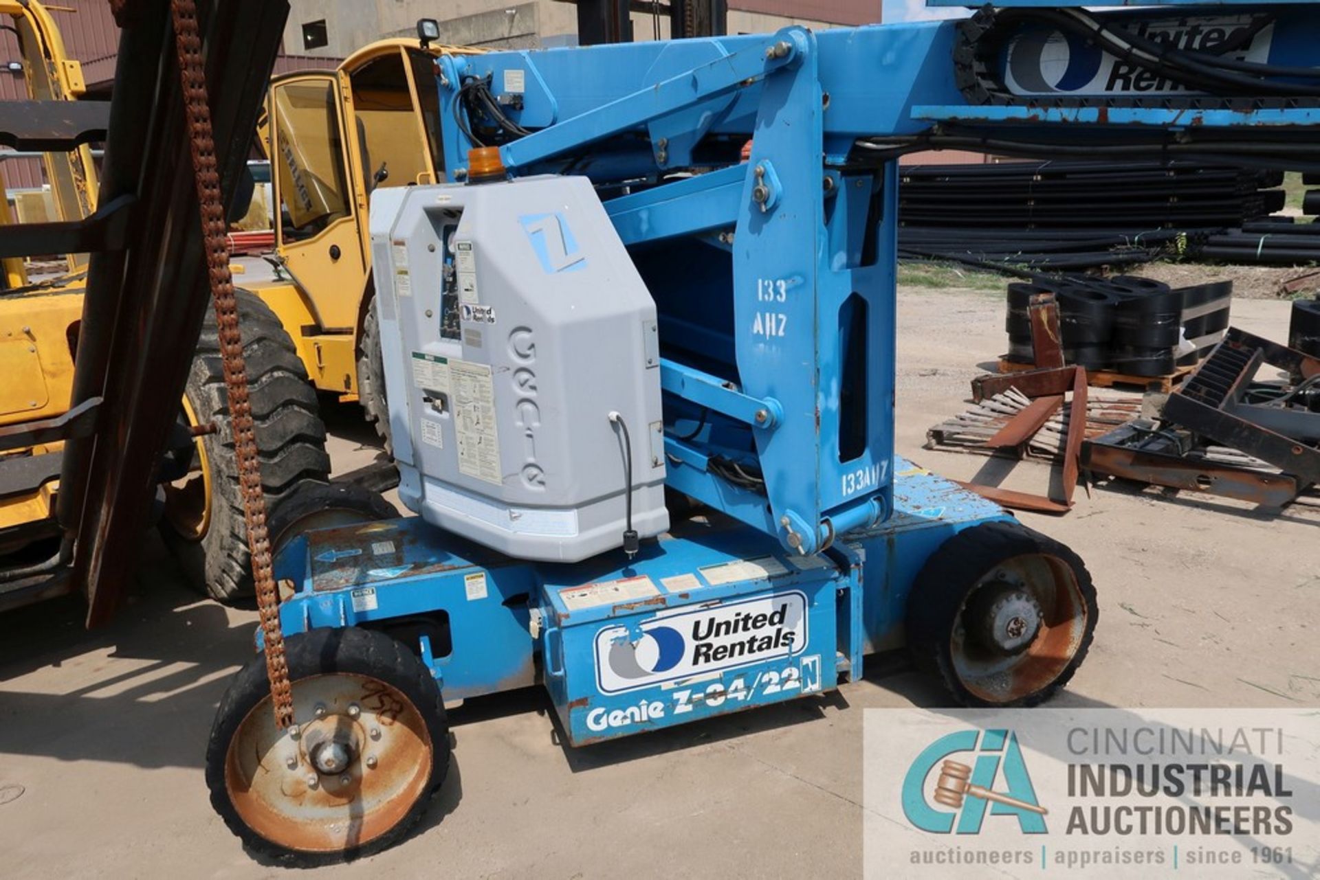 34' GENIE MODEL Z-34/22N ELECTRIC BOOM LIFT - Image 2 of 10