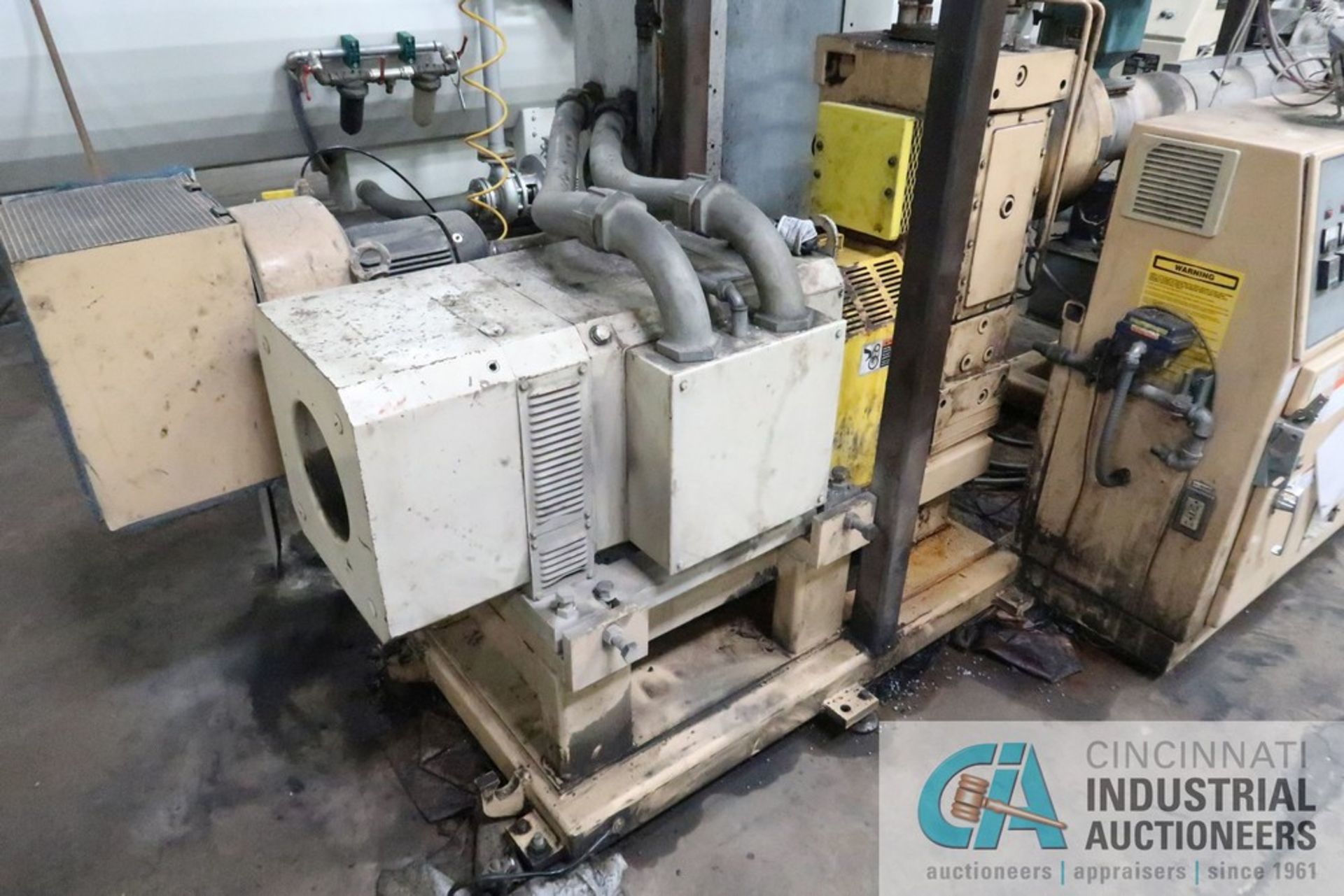 60 MM AMERICAN MAPLAN MODEL AM-B60-BOM-013 EXTRUDER; S/N 168221, 225 HP MOTOR, VARIABLE SPEED DRIVE, - Image 13 of 17