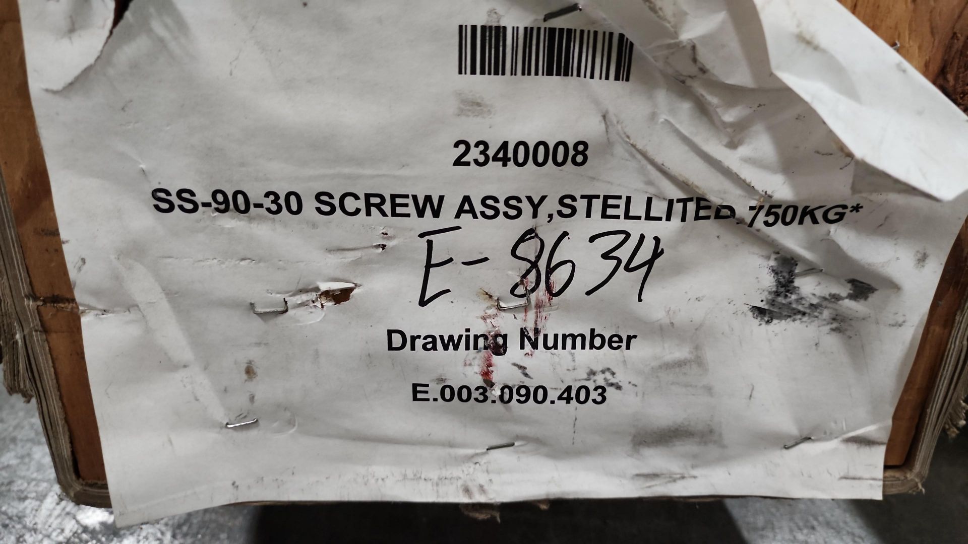 SCREWS FOR EXTRUDERS - Image 5 of 5