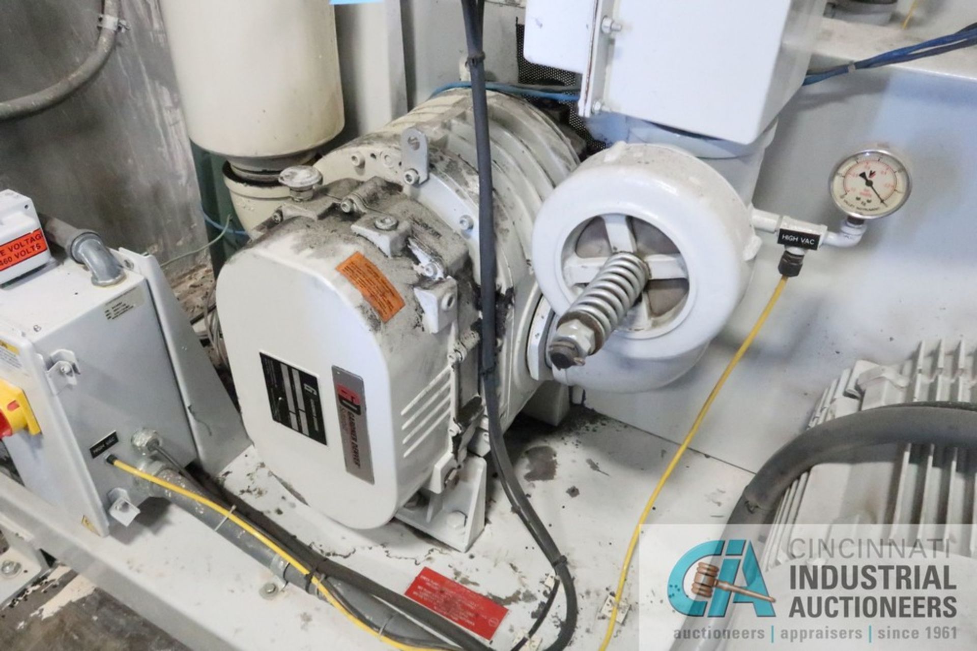 25 HP UNA-DYN MODEL POWER MAX PD VACUUM PUMP; S/N 33617VU01 WITH FILTER **SUBJECT TO OVERALL BID - Image 9 of 11