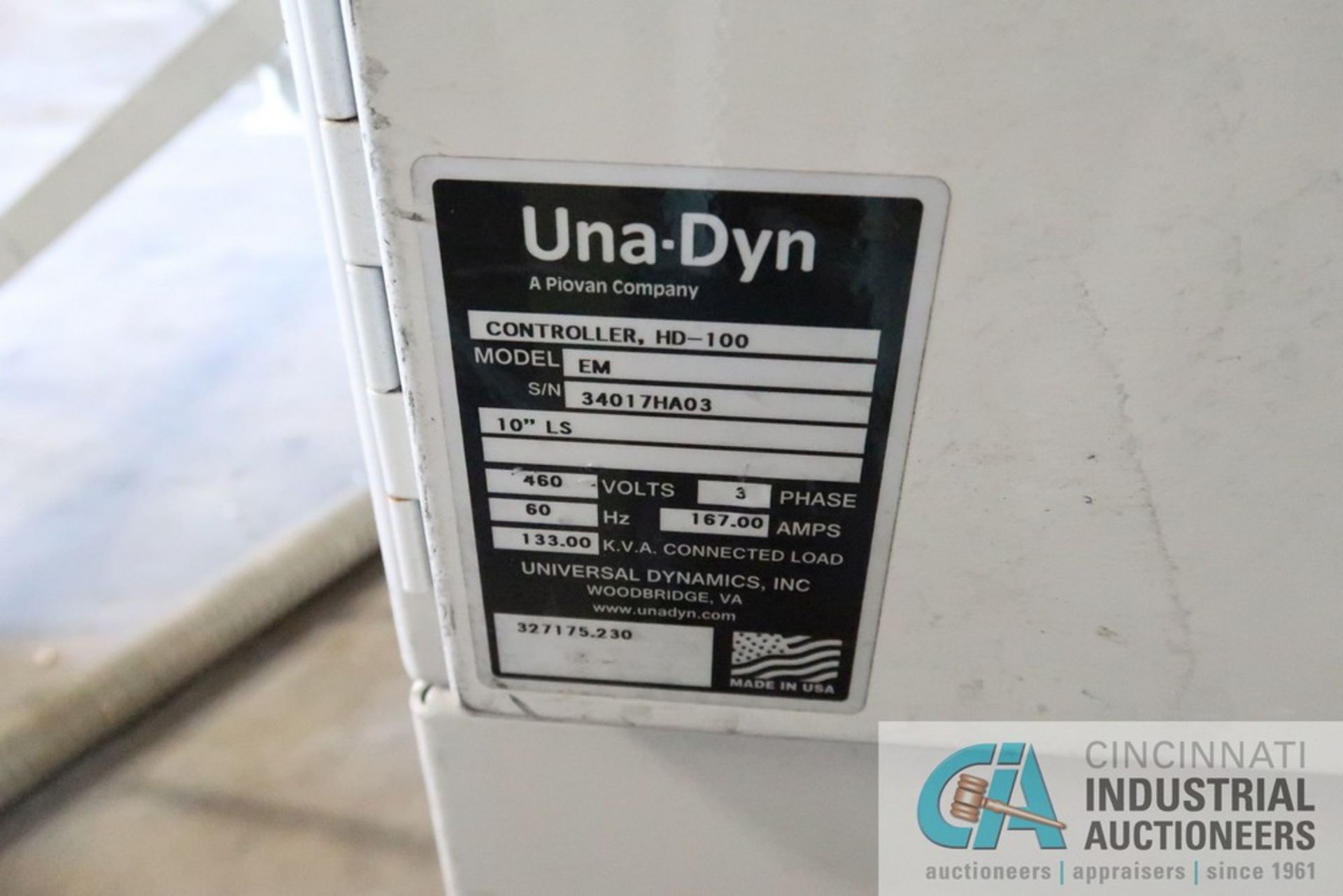 UNA-DYN BLENDING SYSTEM CONSISTING OF UNA-DYN MODEL OMNI IV-WB THREE COMPONENT BLENDER; S/N - Image 11 of 31