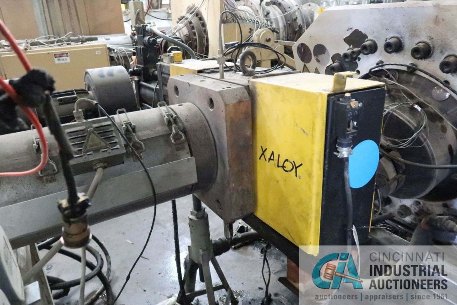 XALOY MODEL EH-45 HYDRAULIC SLIDE PLATE SCREE CHANGER *LINE 3* **SUBJECT TO OVERALL BID AT LOT - Image 2 of 6