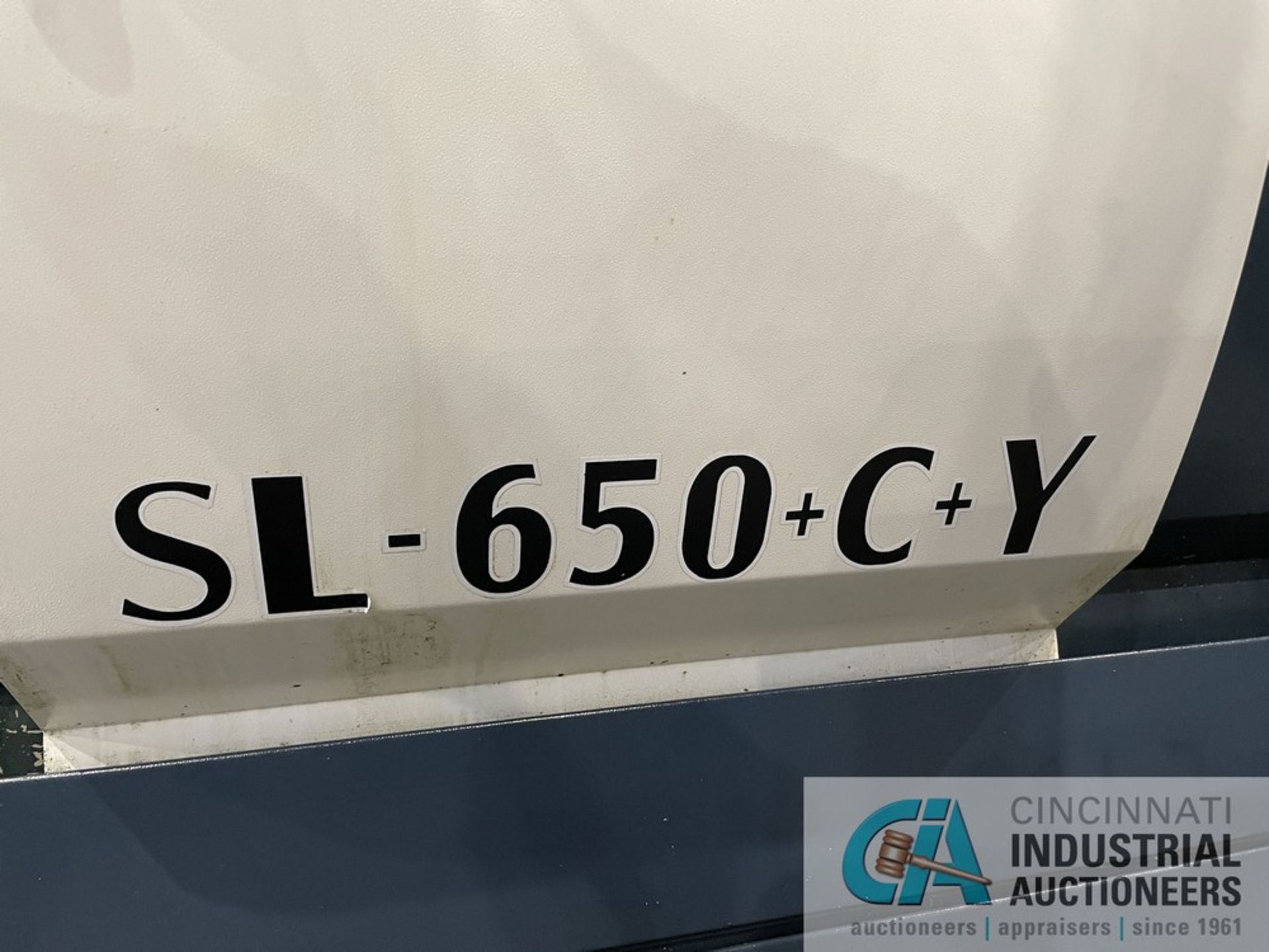 2013 JOHNFORD SL650+C+Y CNC LATHE WITH LIVE TOOLING & Y AXIS 60" CENTERS, FANUC 0ITD (SN: - Image 2 of 16