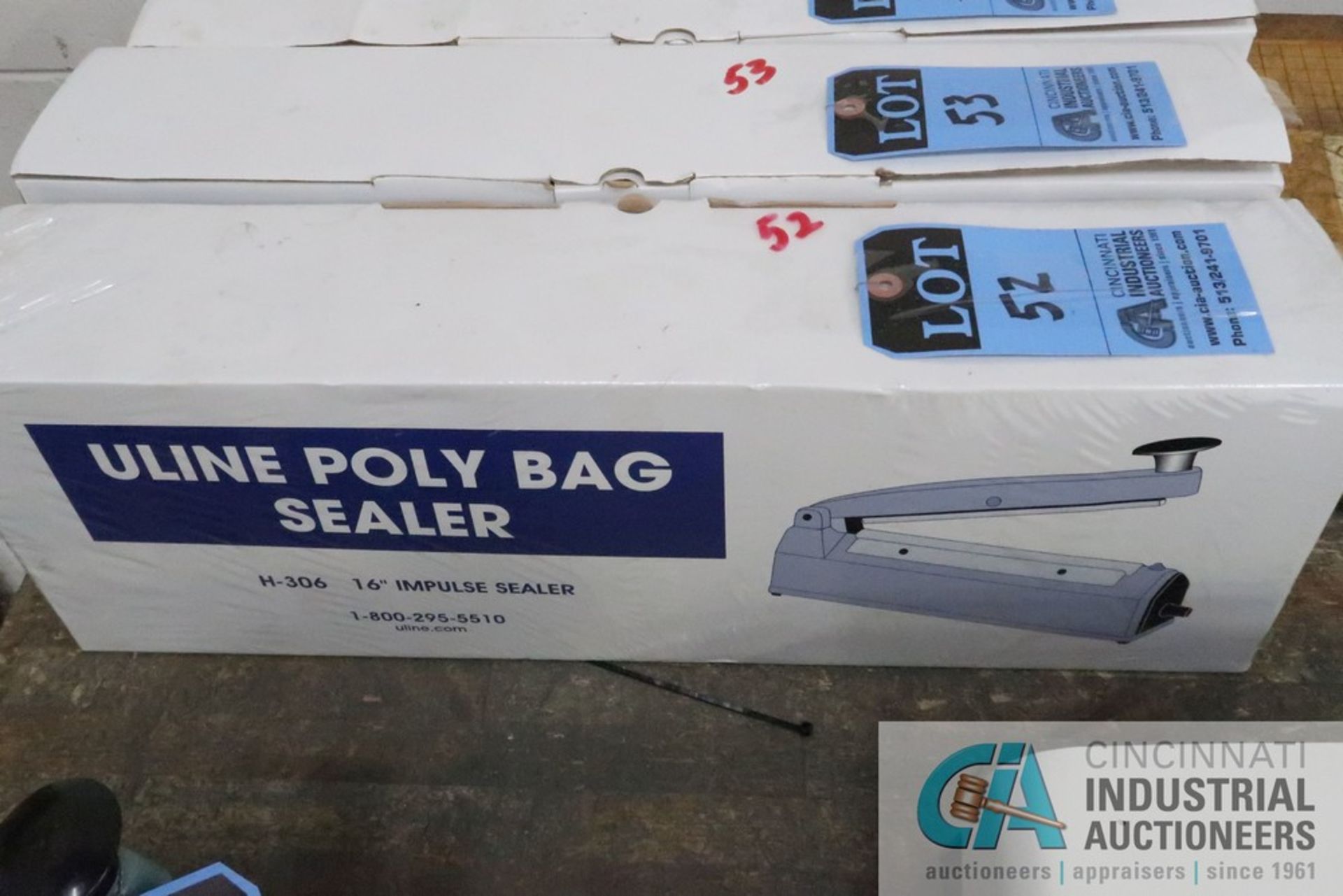 16" ULINE PLY BAG SEALER (NEW)