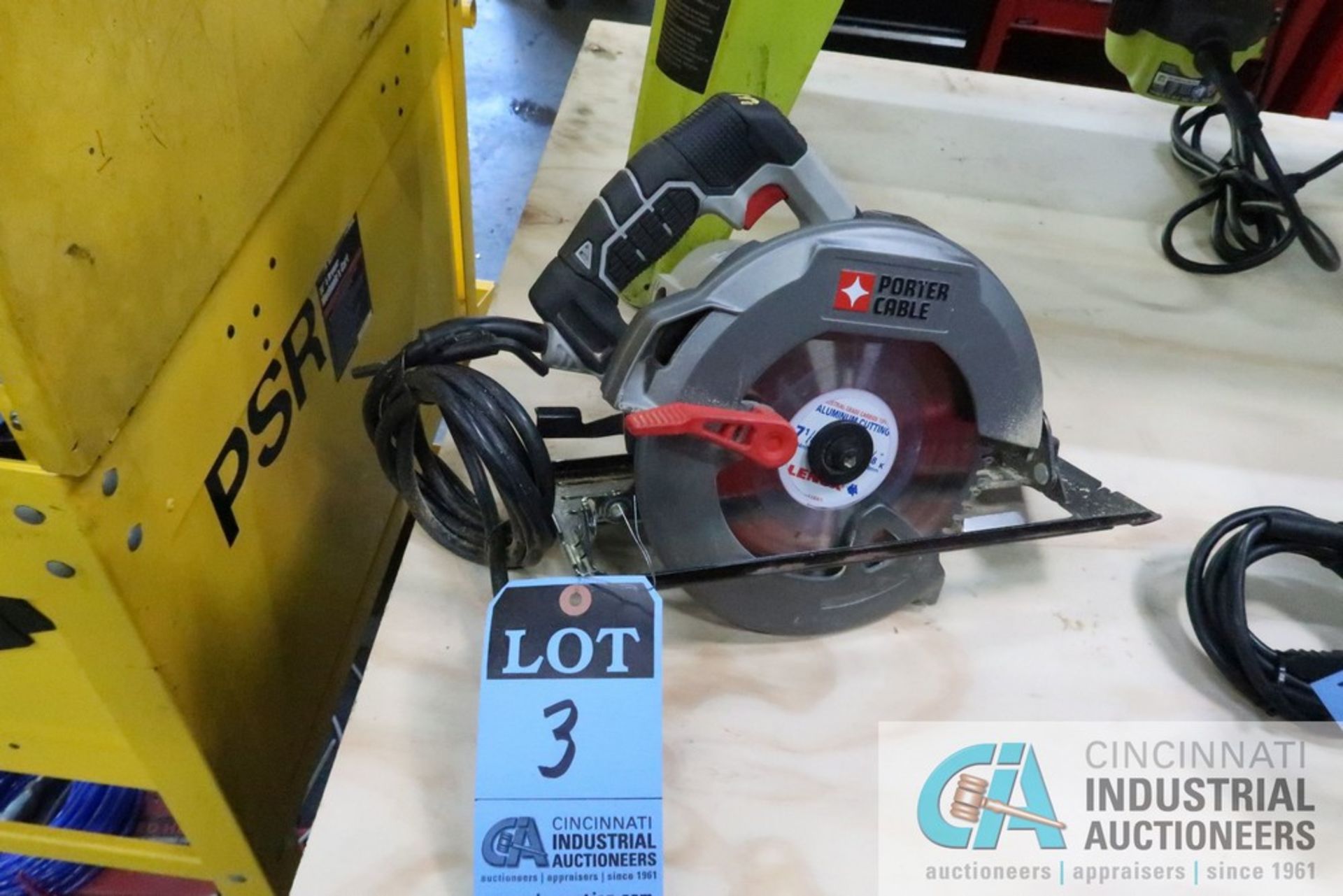 7-1/4" PORTER CABLE ELECTRIC CIRCULAR SAW