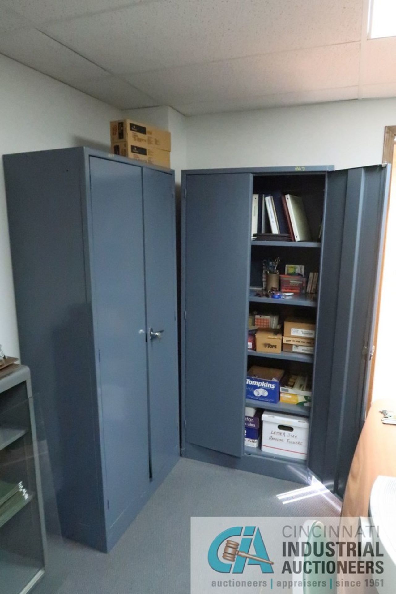 2-DOOR STEEL CABINETS - Image 3 of 3