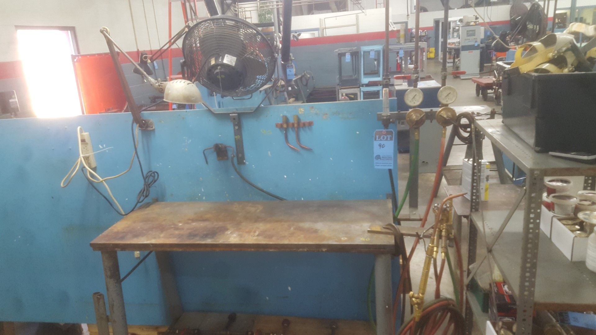 (LOT) BRAZING STATION, COMPLETE - Image 2 of 6