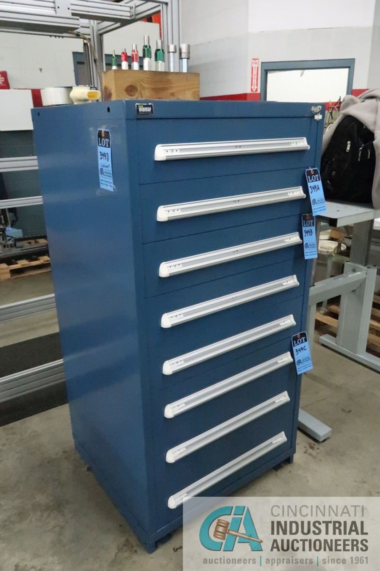 8-DRAWER VIDMAR CABINET