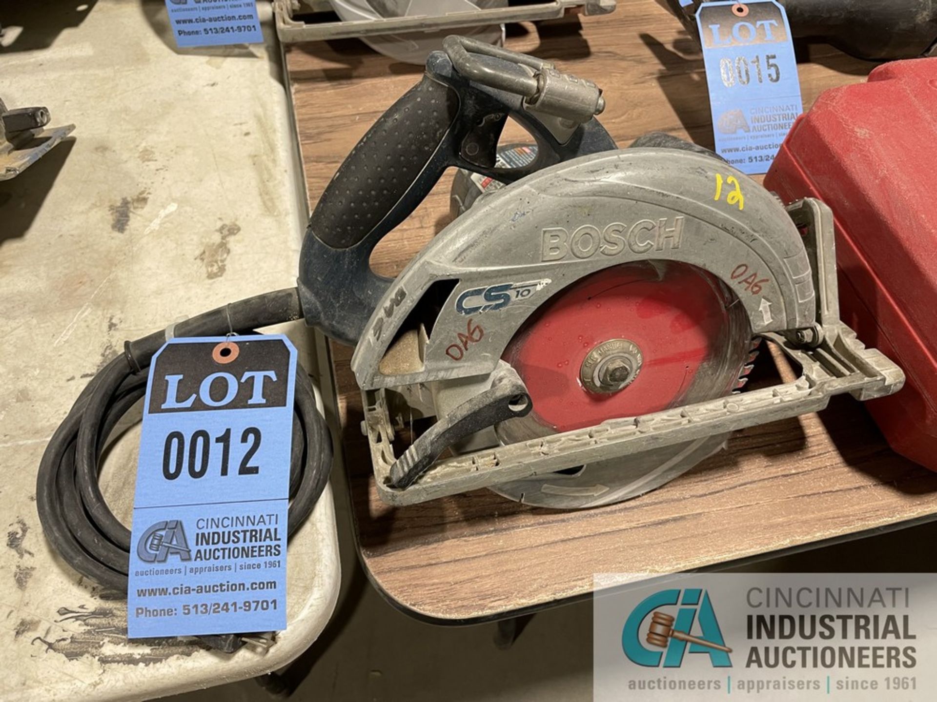 7-1/4" BOSCH MODEL CS10 CIRCULAR SAW