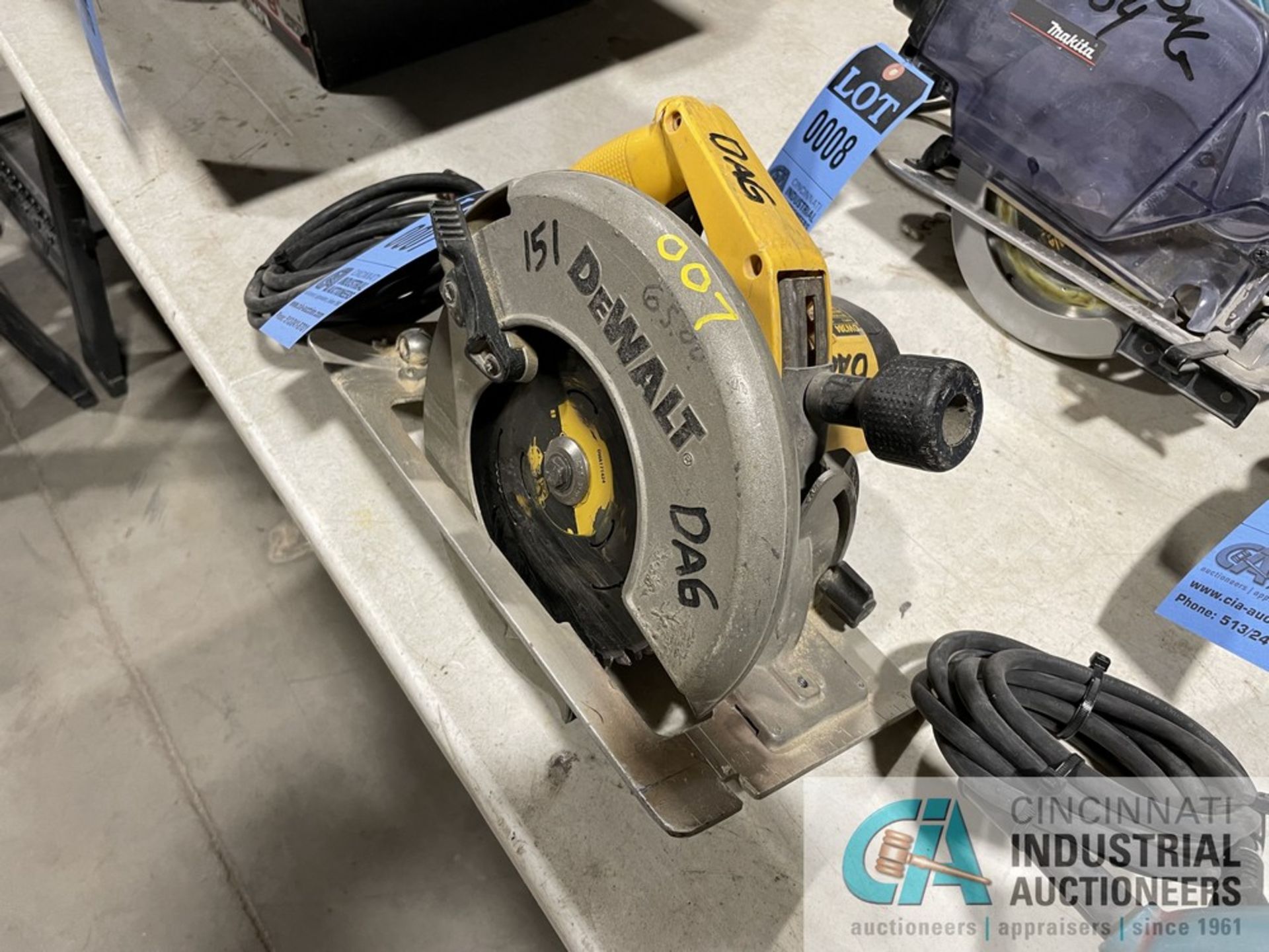 8-1/4" DEWALT MODEL DW384 CIRCULAR SAW - Image 3 of 3