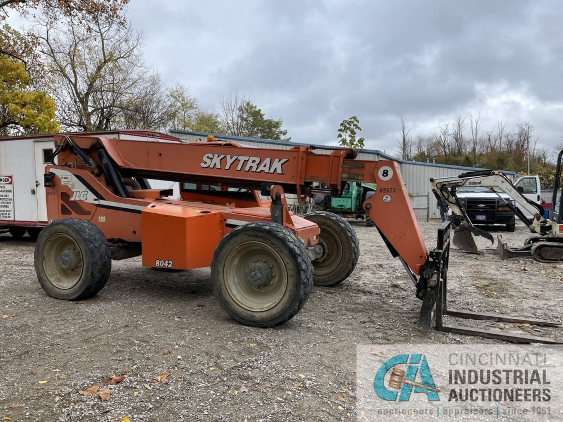 8,000 LB. CAPACITY (APPROX.) JLG MODEL 8042 DIESEL POWER TELEHANDLER; S/N 0160043456, 4,129 HOURS - Image 13 of 13