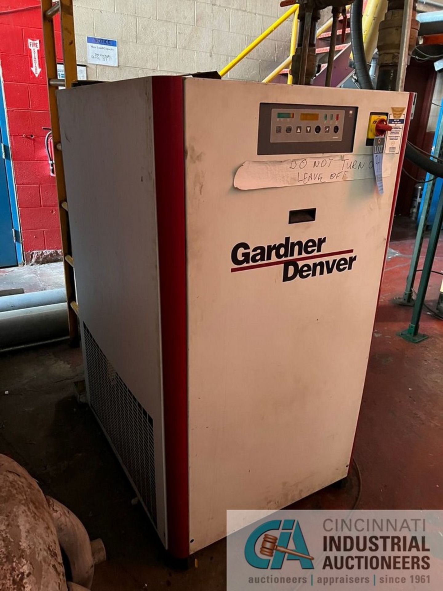 GARDNER DENVER MODEL RES675W5BN1 AIR DRYER; S/N 1000002986234 - Image 4 of 4