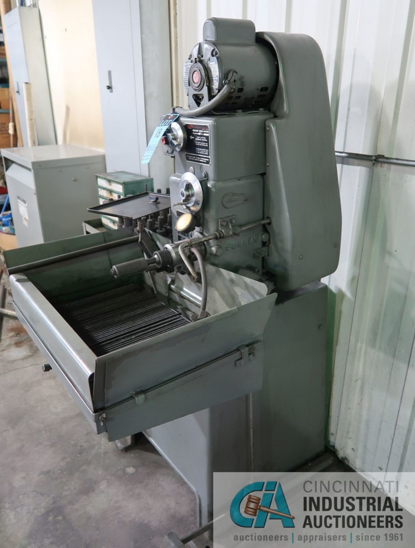 SUNNEN MODEL MBB-1600 PRECISION HONING MACHINE S/N 41516, SINGLE PHASE 115/230 VOLTS AND 1/2 H.P. - Image 3 of 6