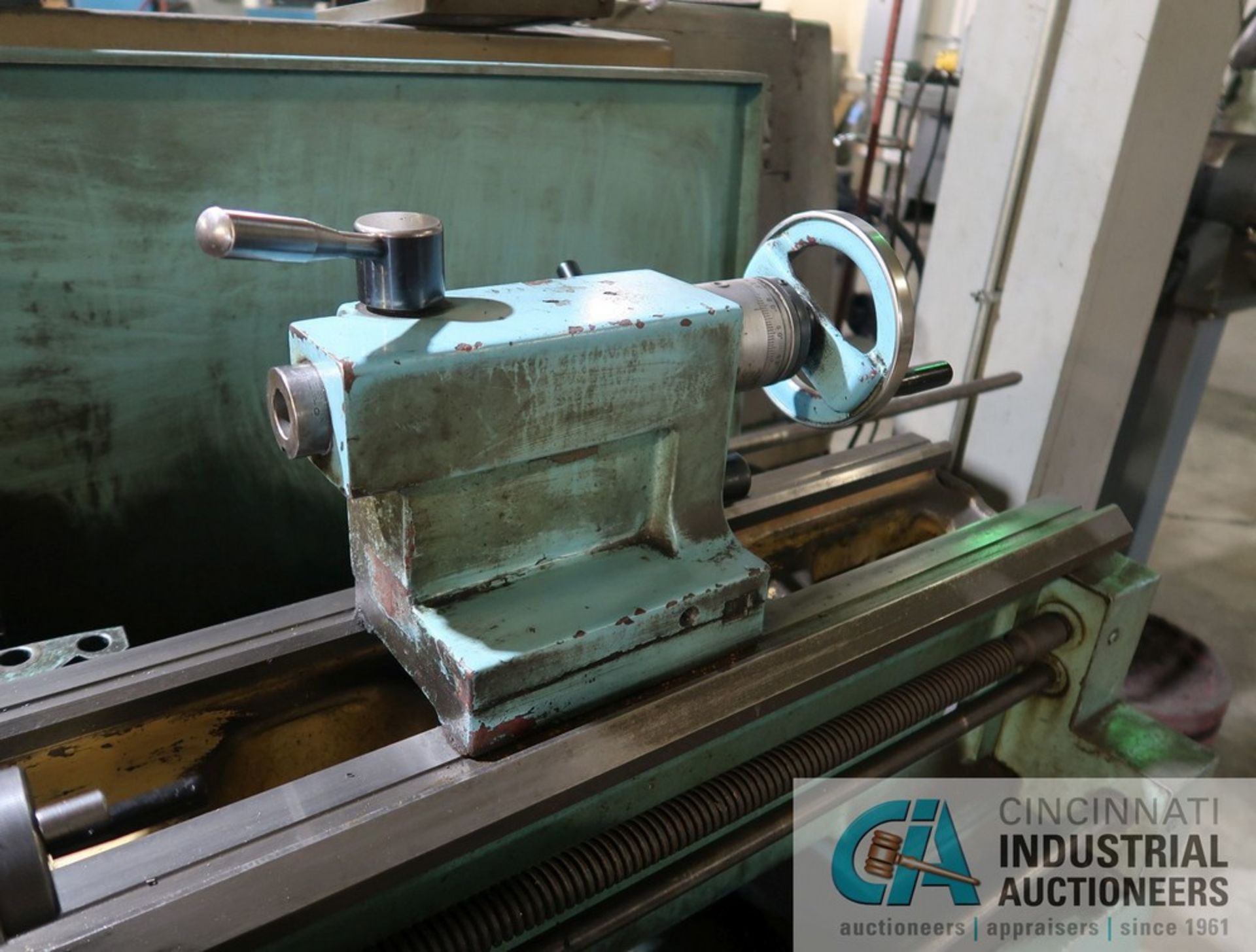 13" X 36" ROMI / DOALL 13" GEARED HEAD ENGINE LATHE, S/N 0257997-163 WITH 8" THREE-JAW CHUCK, 1 1/2" - Image 6 of 9