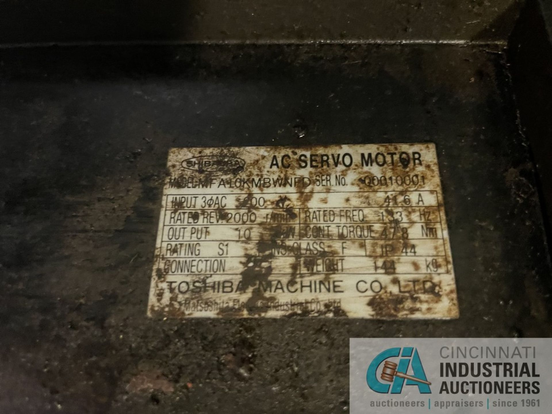 ****5.12" TOSHIBA MODEL BTD-13F.R22 TWO-PALLET CNC HORIZONTAL BORING MILL; S/N 144314 - Image 29 of 33