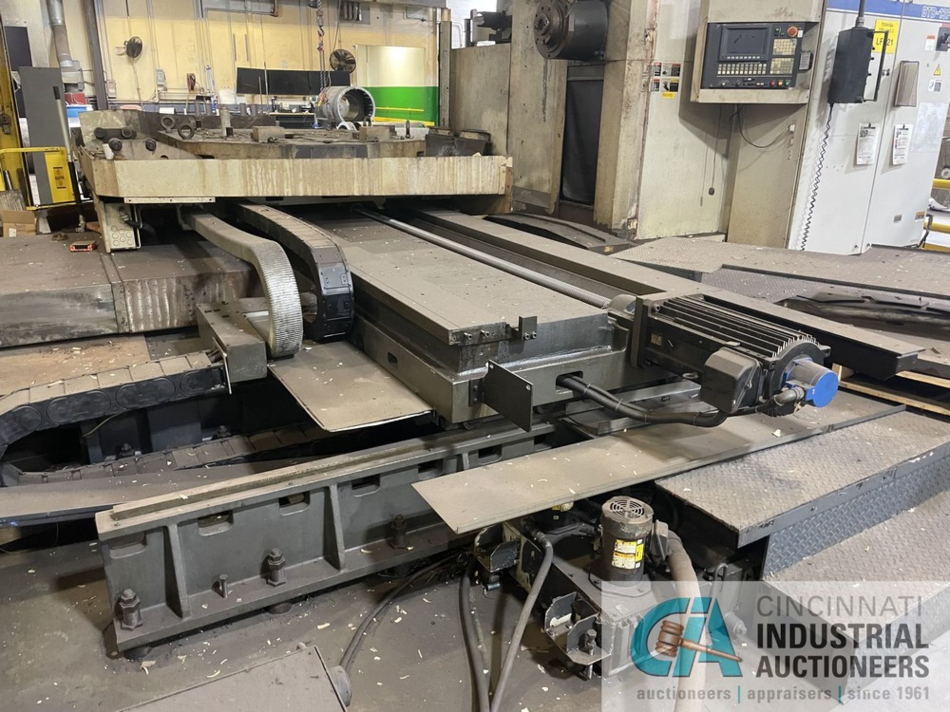 ****5.12" TOSHIBA MODEL BTD-13F.R22 TWO-PALLET CNC HORIZONTAL BORING MILL; S/N 144314 - Image 3 of 33