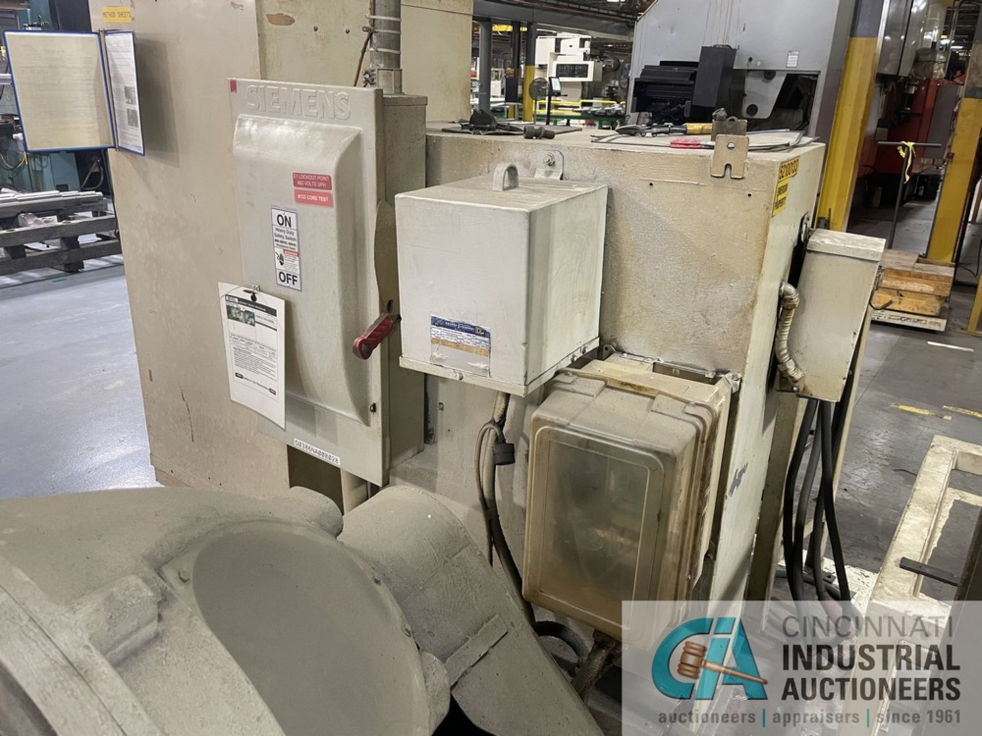 ALTERNATOR CORE TEST STAND; 125-HP WESTINGHOUSE DC MOTOR **Auction is for machine only, any - Image 8 of 9