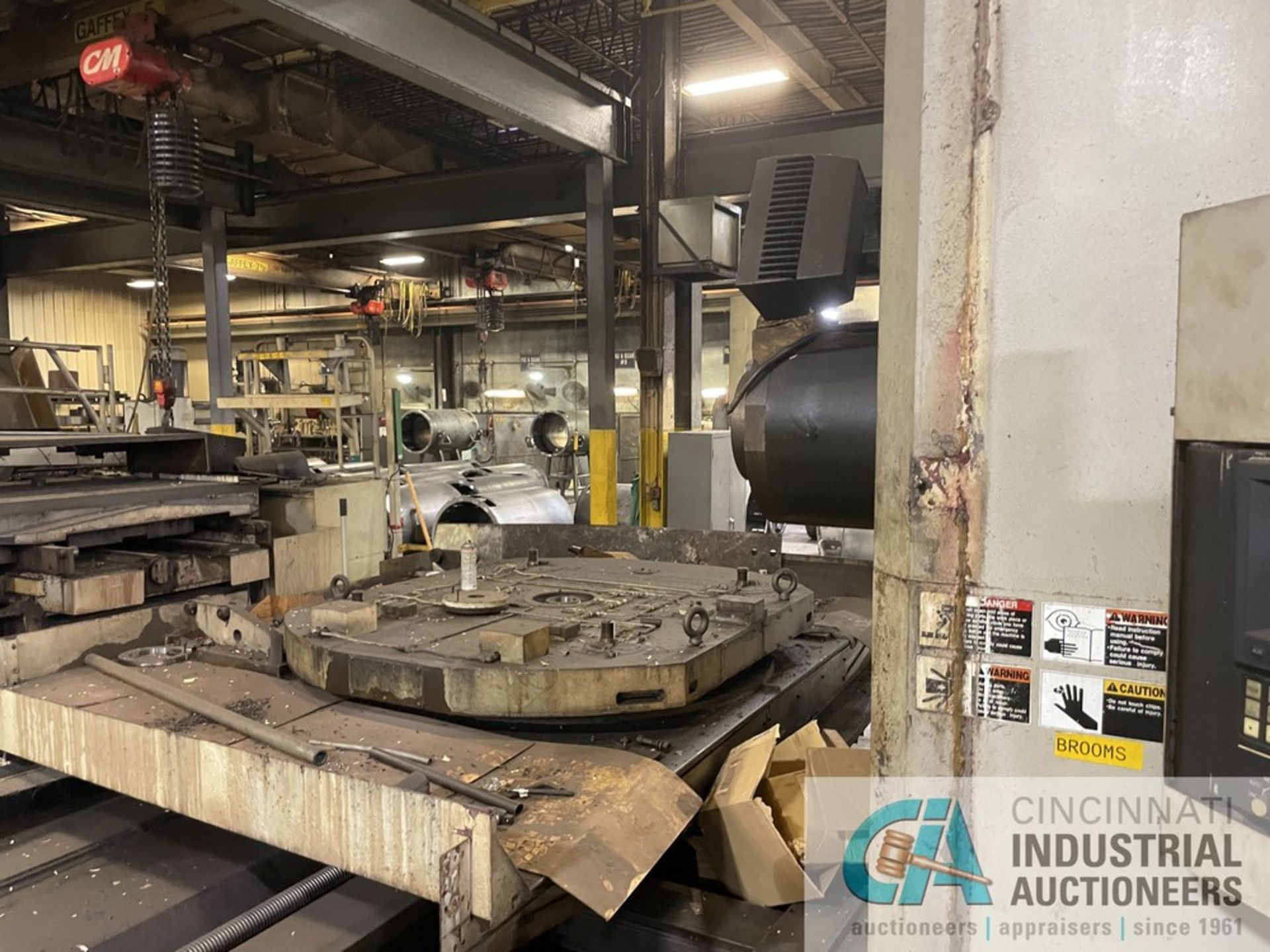 ****5.12" TOSHIBA MODEL BTD-13F.R22 TWO-PALLET CNC HORIZONTAL BORING MILL; S/N 144314 - Image 24 of 33