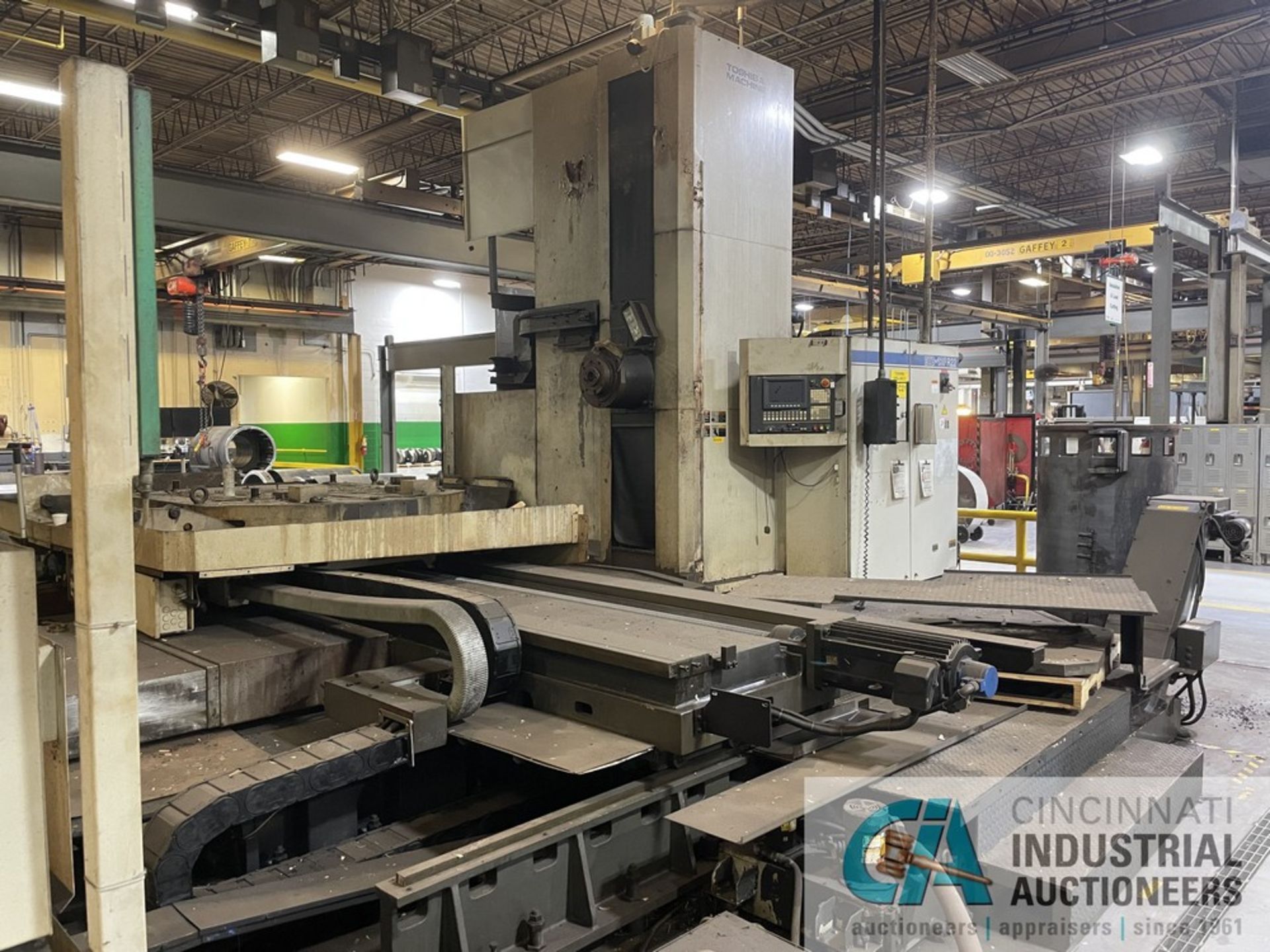 ****5.12" TOSHIBA MODEL BTD-13F.R22 TWO-PALLET CNC HORIZONTAL BORING MILL; S/N 144314