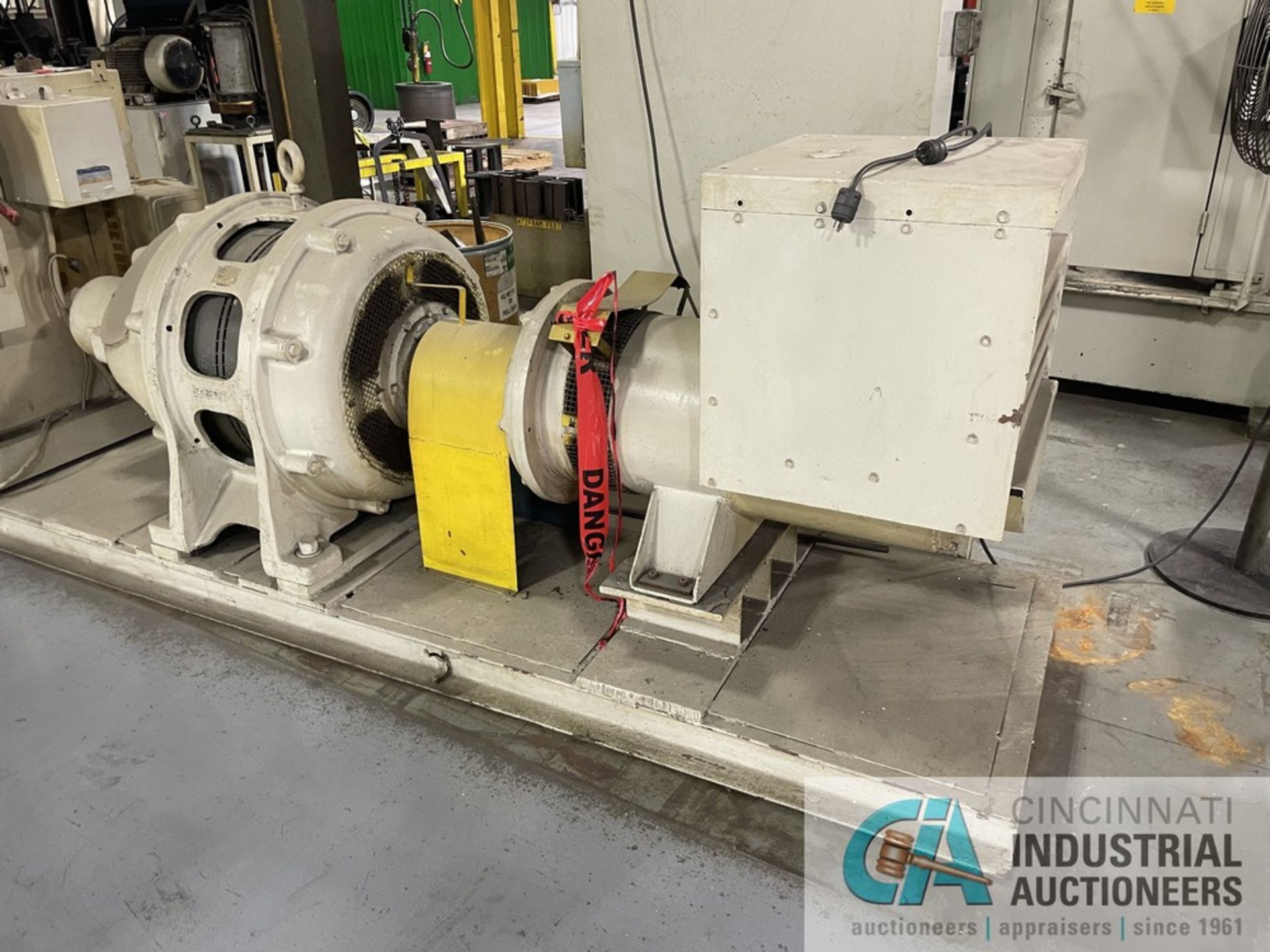 ALTERNATOR CORE TEST STAND; 125-HP WESTINGHOUSE DC MOTOR **Auction is for machine only, any - Image 2 of 9