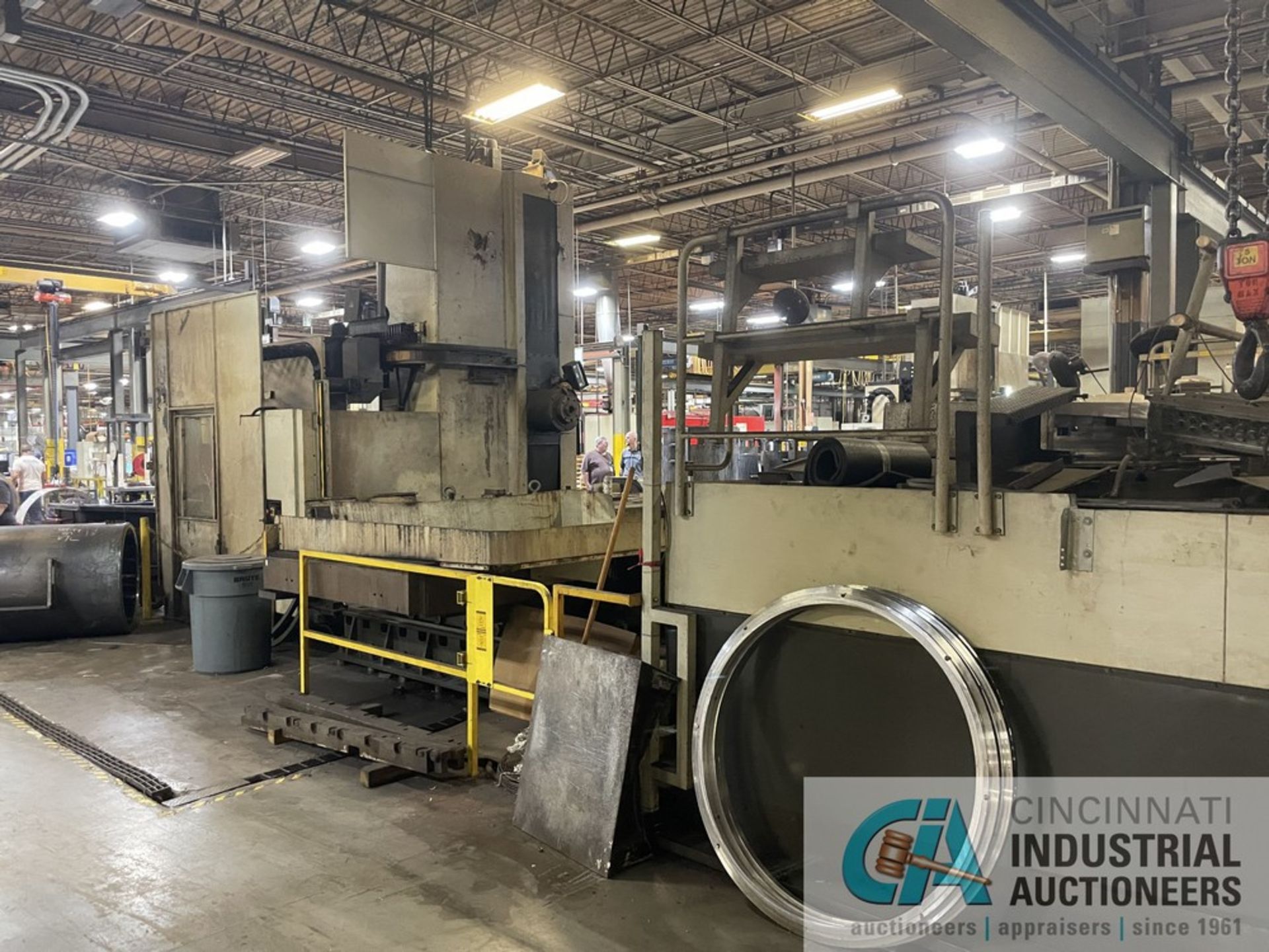 ****5.12" TOSHIBA MODEL BTD-13F.R22 TWO-PALLET CNC HORIZONTAL BORING MILL; S/N 144314 - Image 11 of 33