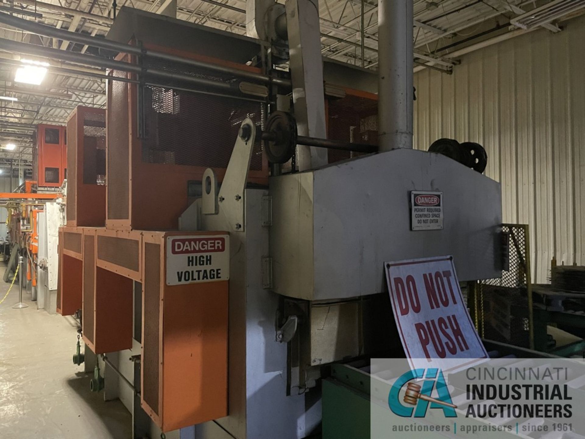 ****36" WIDE LINDBERG ANNEALING FURNACE **Auction is for machine only, any additional items in - Image 14 of 14