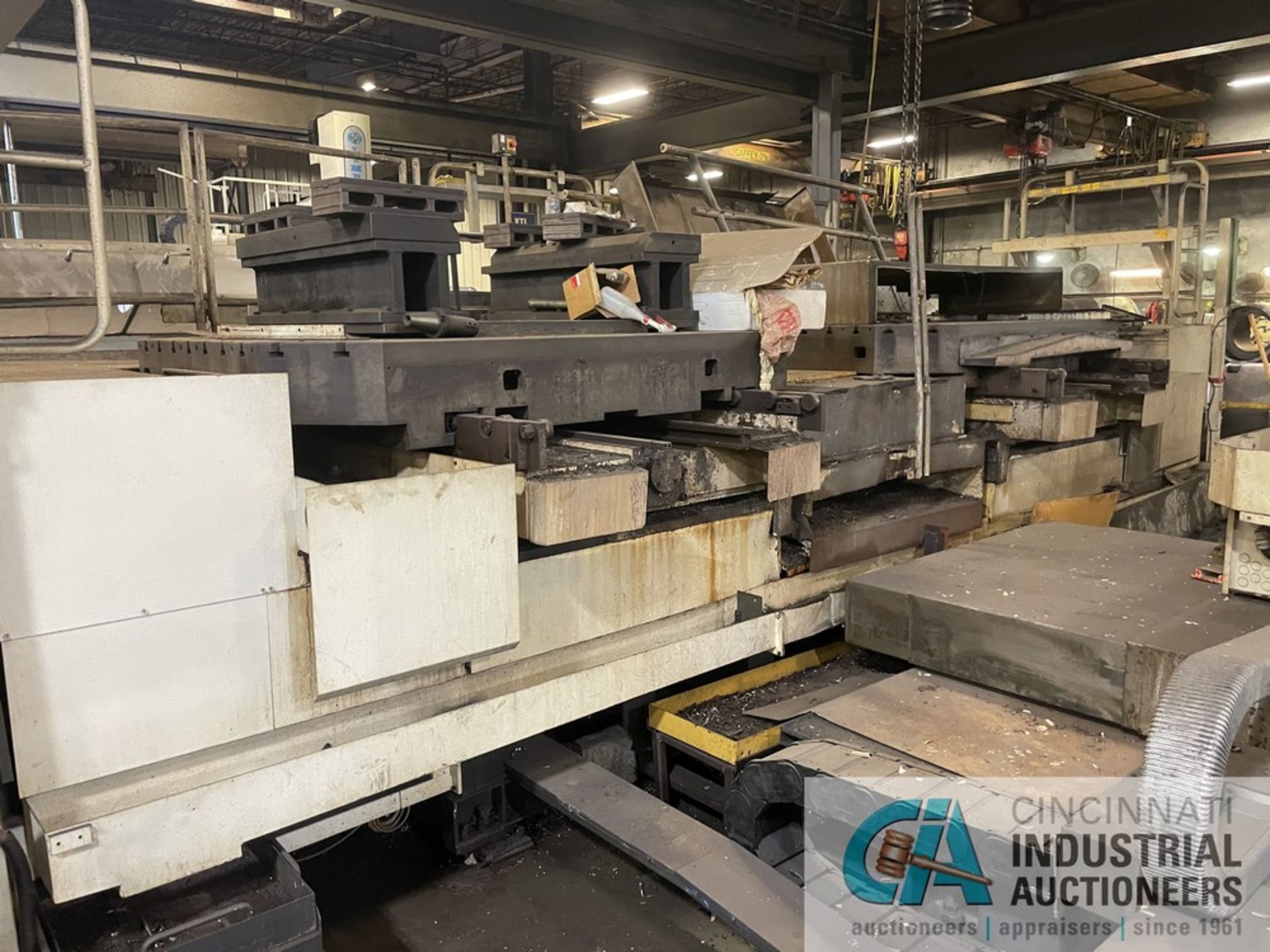 ****5.12" TOSHIBA MODEL BTD-13F.R22 TWO-PALLET CNC HORIZONTAL BORING MILL; S/N 144314 - Image 5 of 33