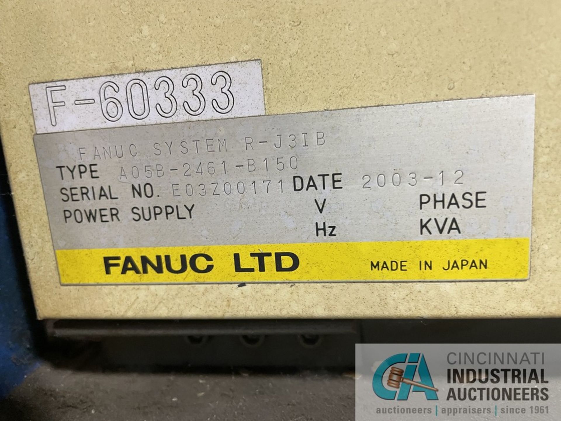 FANUC / TDS AUTOMATION 1-ROBOT 2-POSITIONER WELDING CELL; FANUC ARCMATE 120IP/10L WELDING ROBOT, - Image 14 of 18