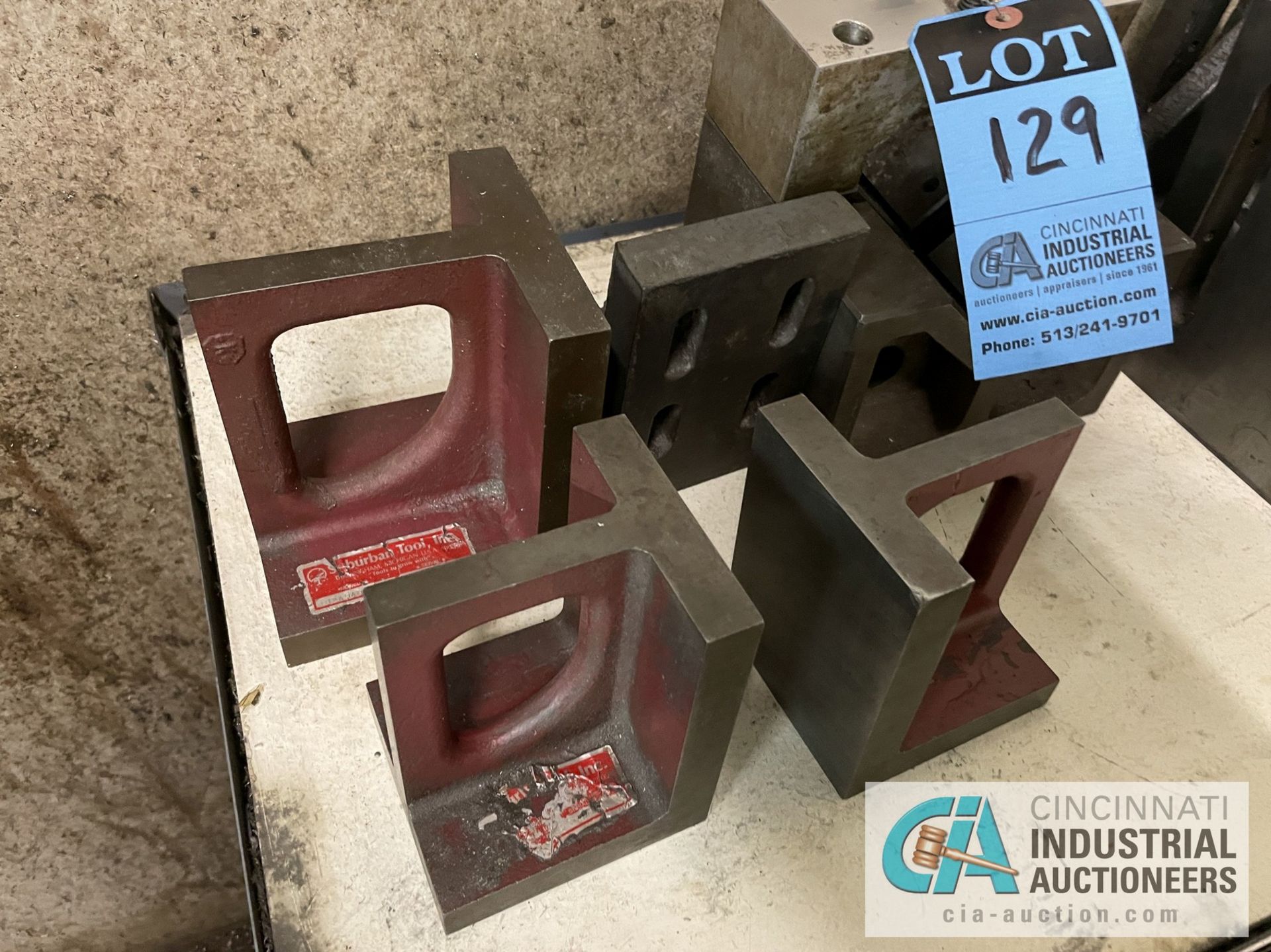 (LOT) ANGLE PLATES AND 1-2-3 BLOCKS - Image 2 of 5