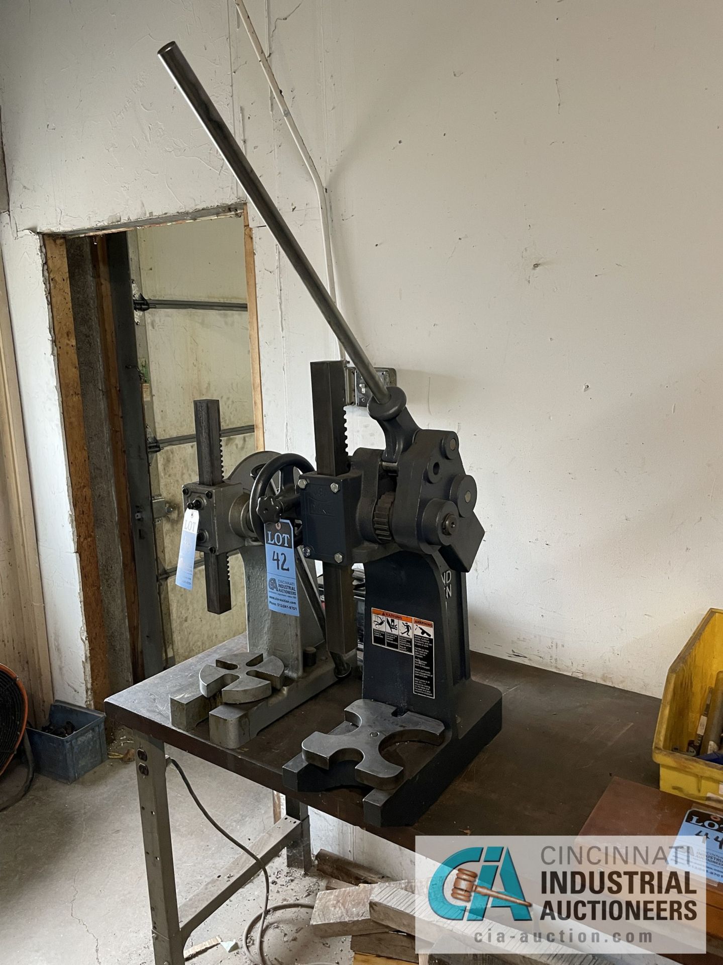 DAKE MODEL 2B-1 HEAVY DUTY ARBOR PRESS