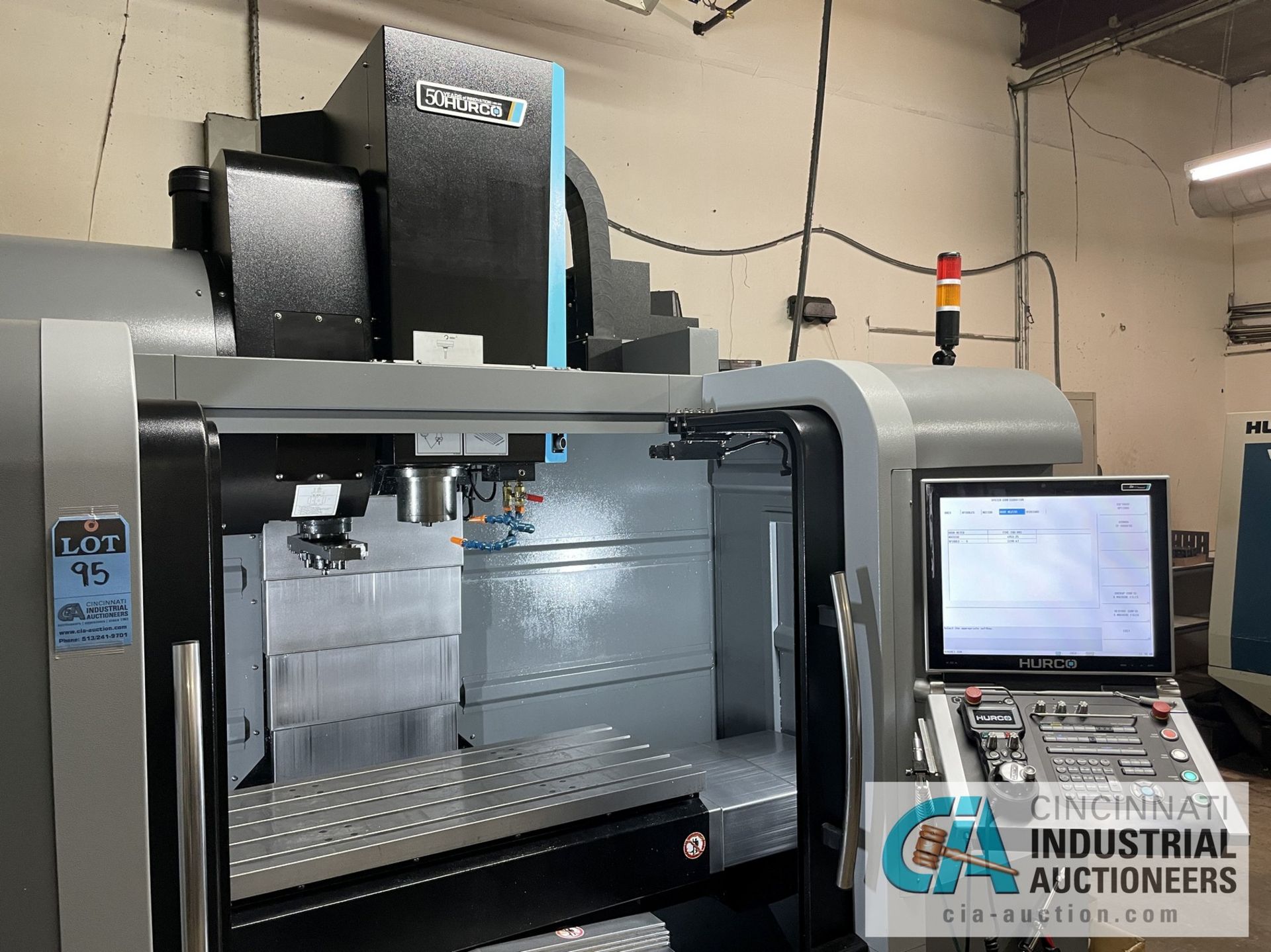 HURCO MODEL VM20i 3-AXIS CNC VERTICAL MACHINING CENTER; S/N HV2E1558 (NEW 11-29-2018), 20" X 46" - Image 3 of 25