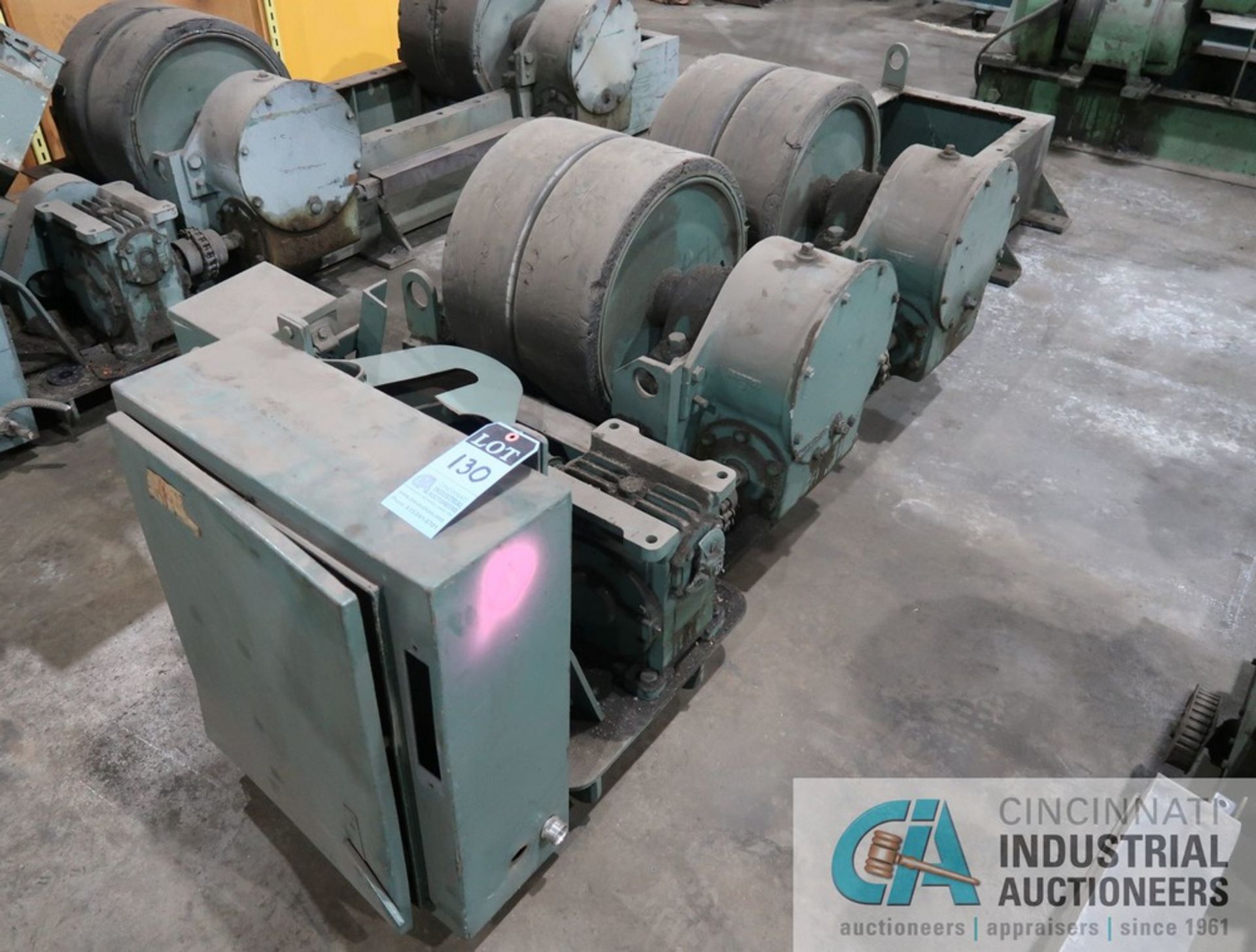 RAMSOME SIZE NO. CCR POWER TURNING ROLL, S/N N/A