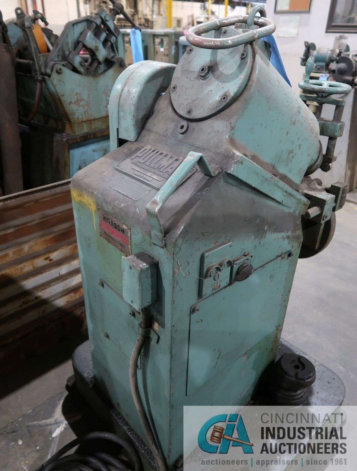 PULLMAX MODEL X8 UNIVERSAL BEVELLING MACHINE S/N 56408 WITH TOOLING - Image 4 of 5