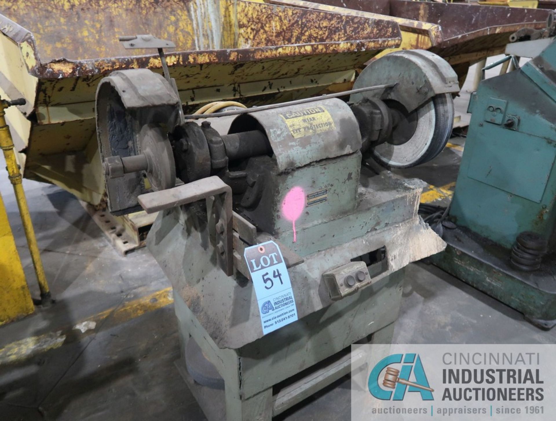12" DIAMETER MFG UNKNOWN DOUBLE-END BUFFING MACHINE S/N N/A - Image 2 of 3