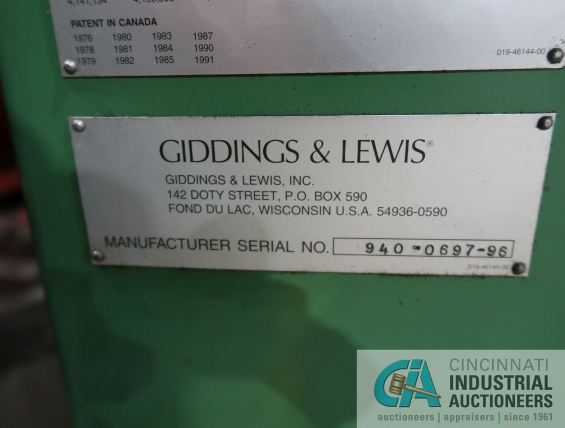 GIDDINGS & LEWIS MODEL HC WINSLOW EXACTAMATIC DRILL POINT GRINDER S/N 940-0679-96 - Image 7 of 7