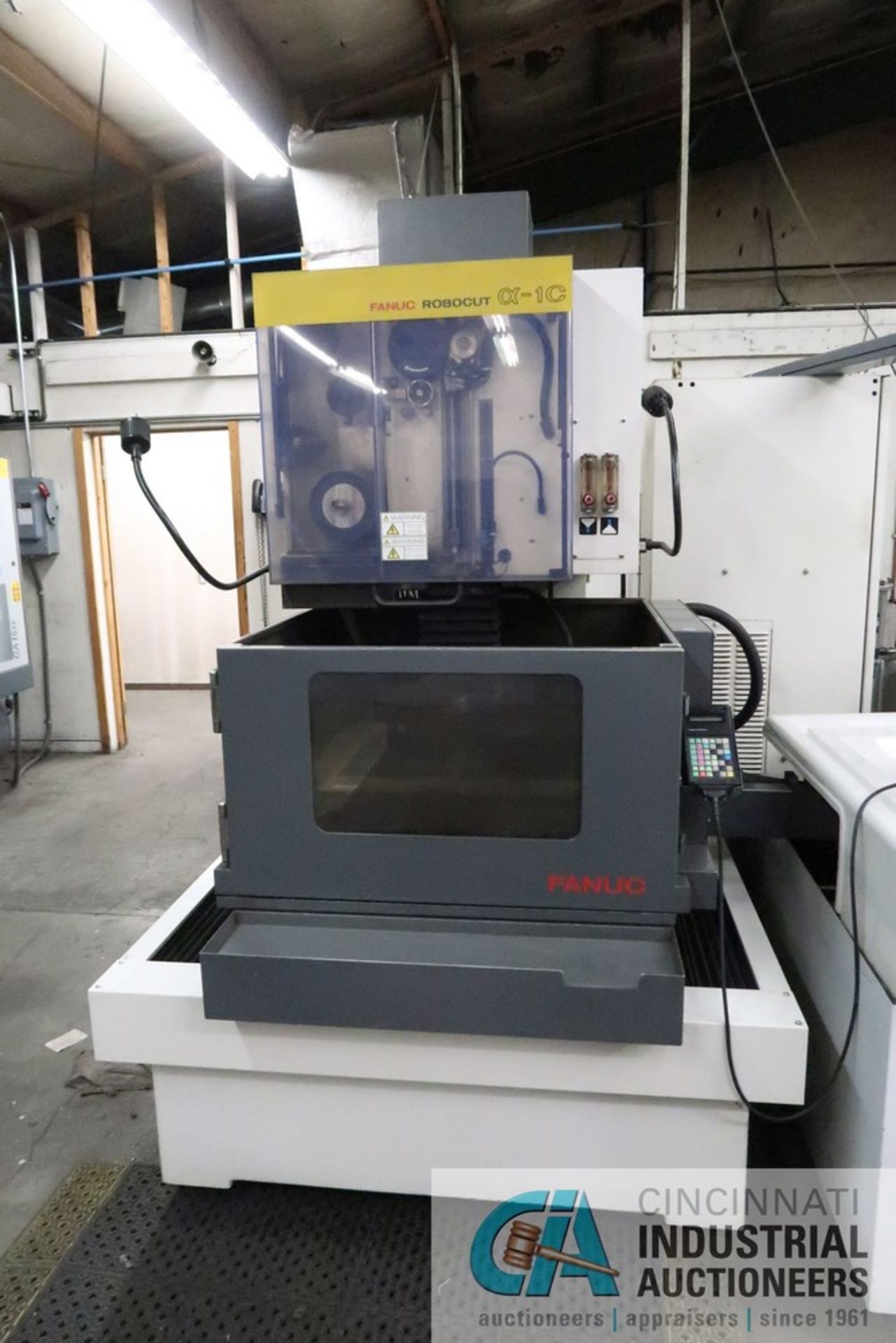 RANUC ROBOCUT ALPHA-1C TYPE A045-0310-B001/US CNC WIRE EDM; S/N P9811C795, FANUC 16-W CONTROLS, - Image 5 of 16