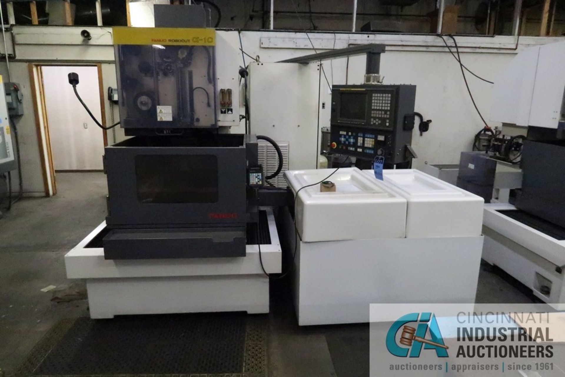 RANUC ROBOCUT ALPHA-1C TYPE A045-0310-B001/US CNC WIRE EDM; S/N P9811C795, FANUC 16-W CONTROLS,