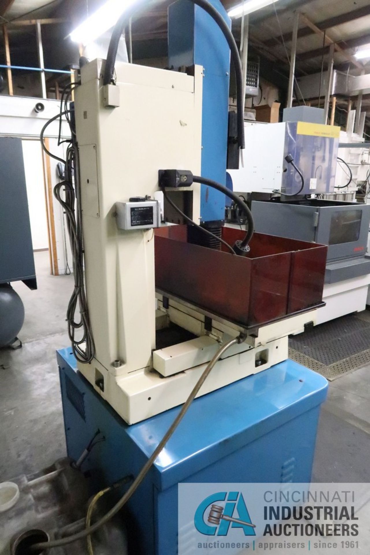 SEVEN METAL CORP EDM DRILLMATE MODEL 1376 EDM MACHINE; S/N 35-DSRZ2P602, 14" X 32" X 11" CHAMBER, - Image 7 of 7